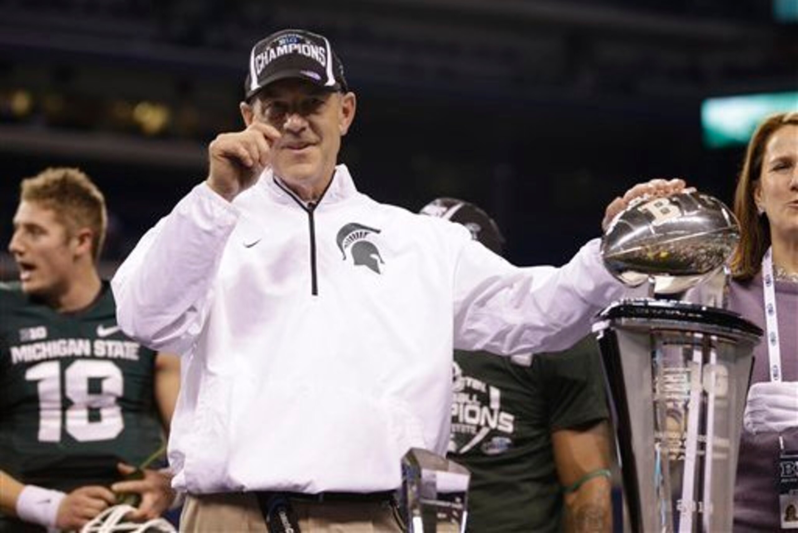 Mark Dantonio has built a powerful program at Michigan State.