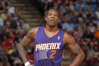 SACRAMENTO, CA - APRIL 16: Eric Bledsoe #2 of the Phoenix Suns in a game against the Sacramento Kings on April16, 2014 at Sleep Train Arena in Sacramento, California. NOTE TO USER: User expressly acknowledges and agrees that, by downloading and or using t
