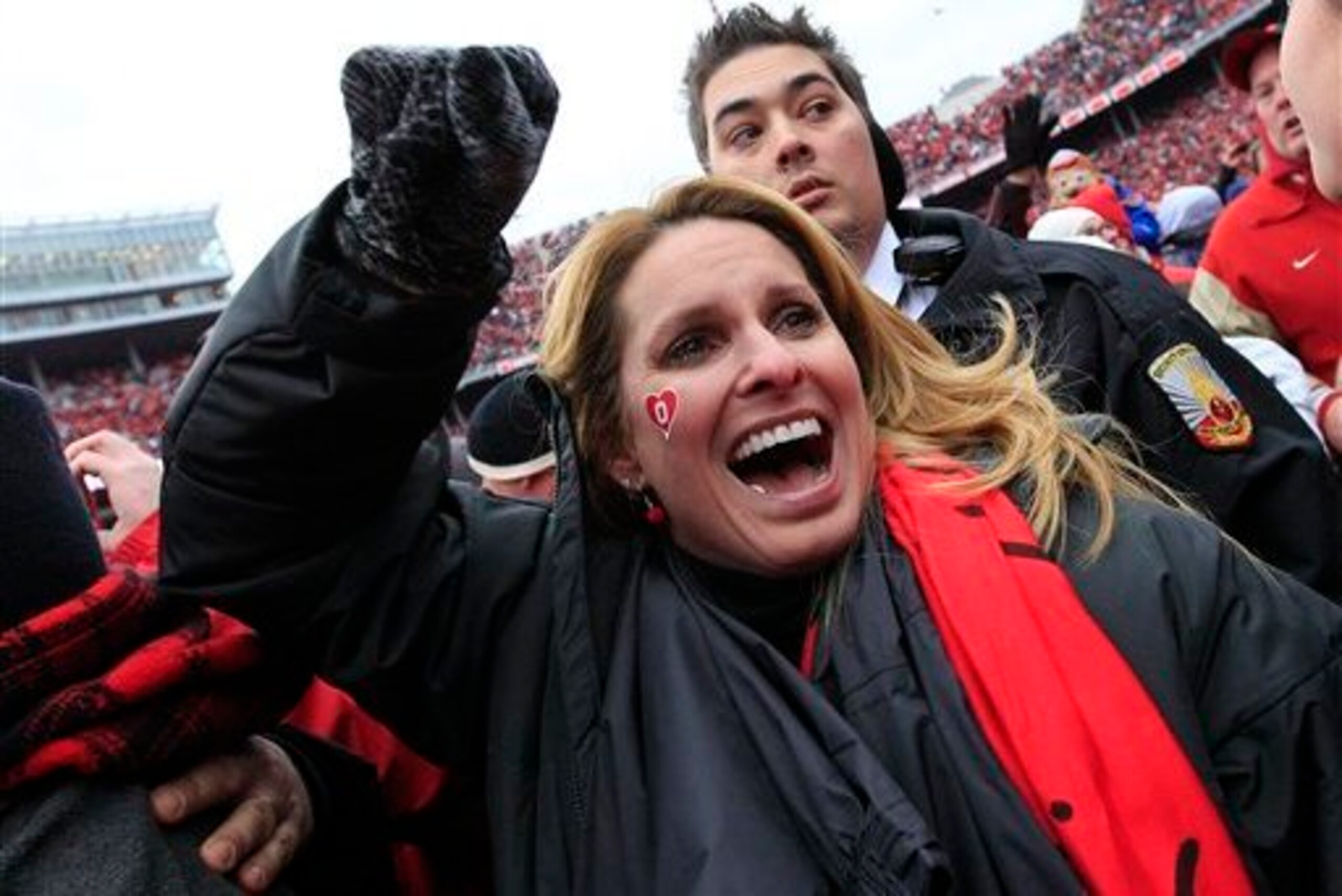 Shelley Meyer has been critical of the way Florida fans have treated her husband.