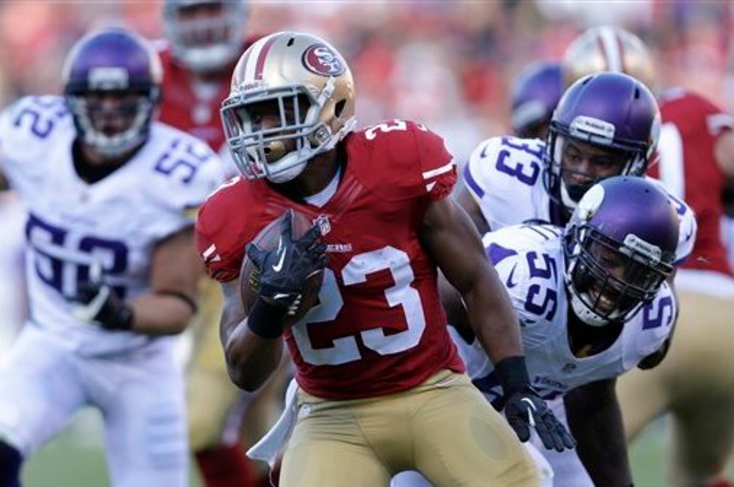 LaMichael James has yet to make an impact on the team.