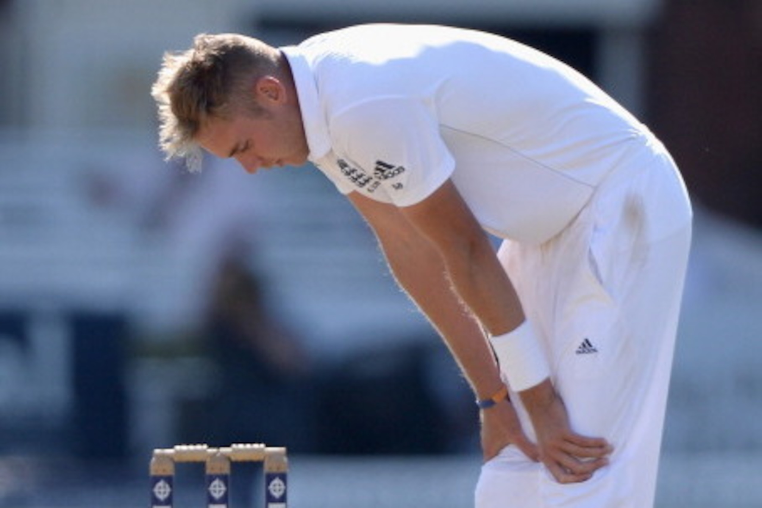 LONDON, ENGLAND - JULY 19:  Stuart Broad of England reacts after bowling during day three of 2nd Investec Test match between England and India at Lord's Cricket Ground on July 19, 2014 in London, United Kingdom.  (Photo by Gareth Copley/Getty Images)