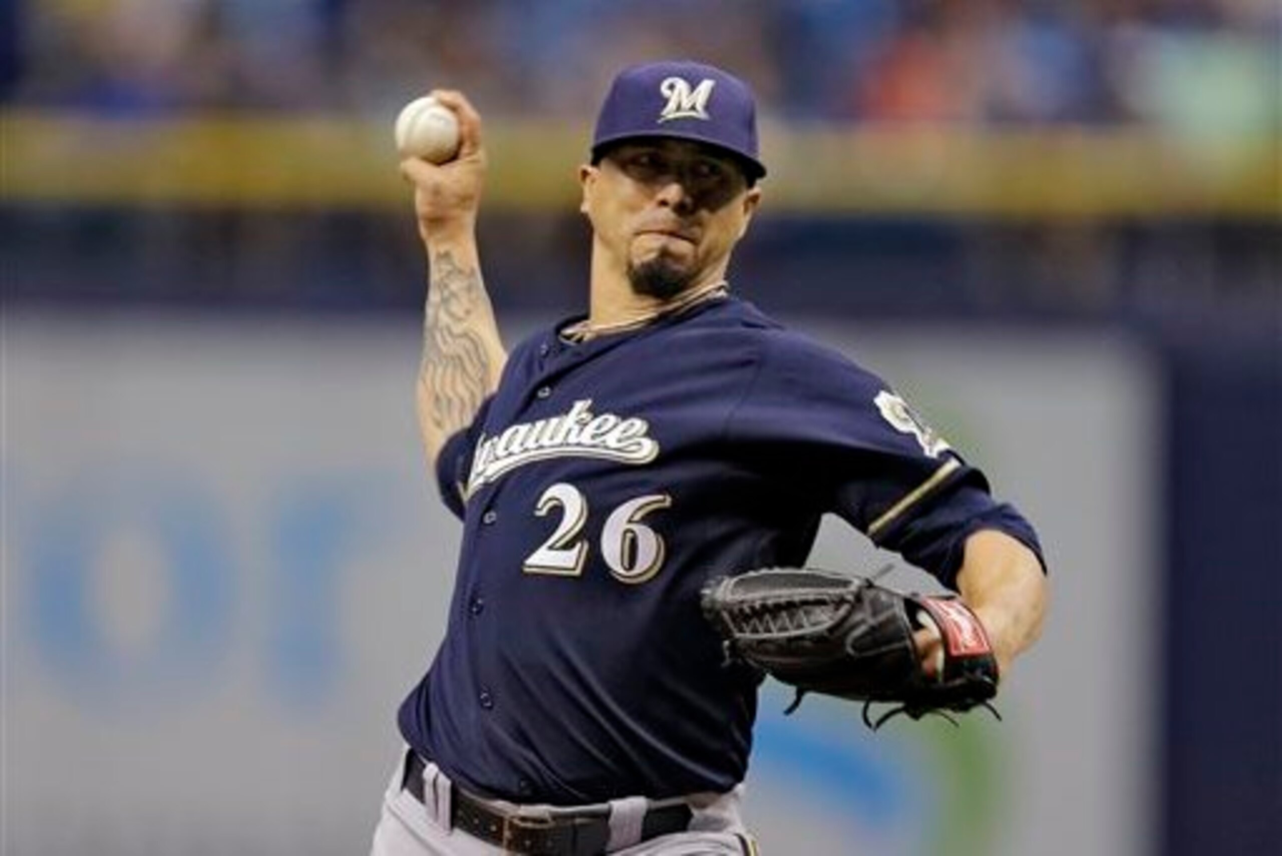 Kyle Lohse cost the Brewers a 2013 draft pick, but he's been pretty great for them.