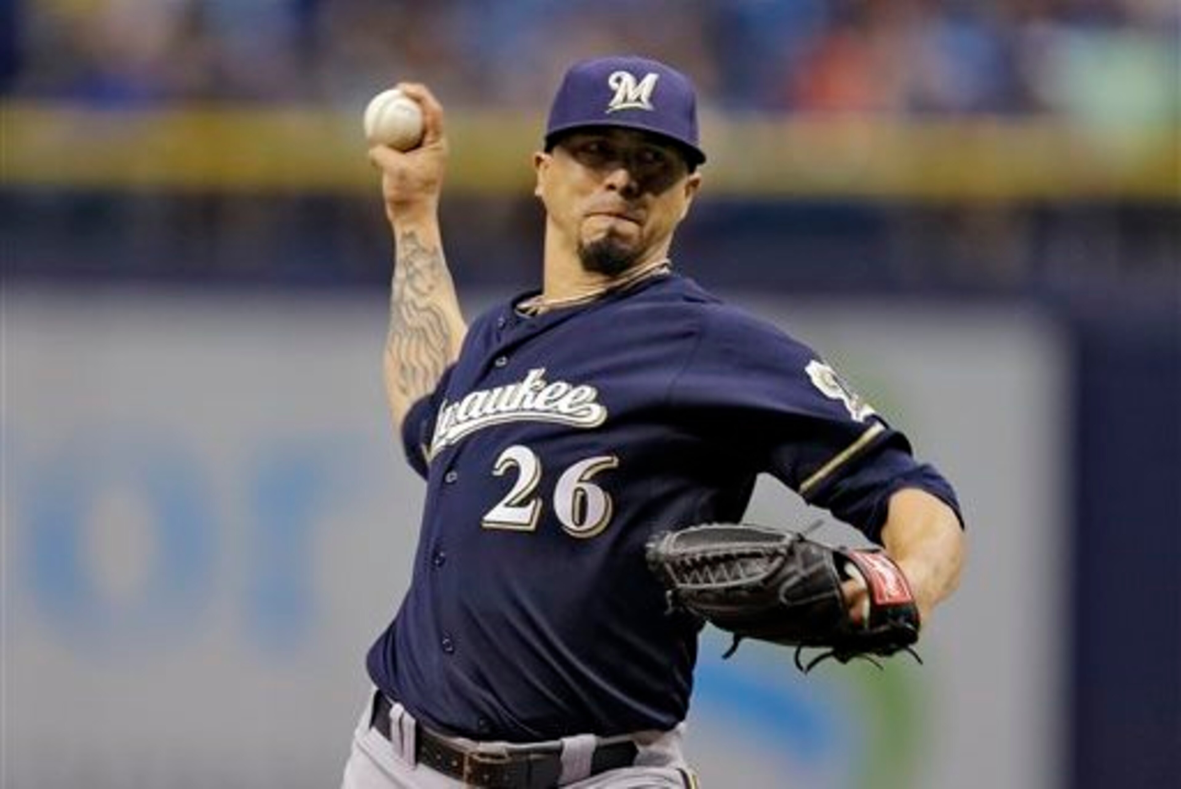 Kyle Lohse cost the Brewers a 2013 draft pick, but he's been pretty great for them.