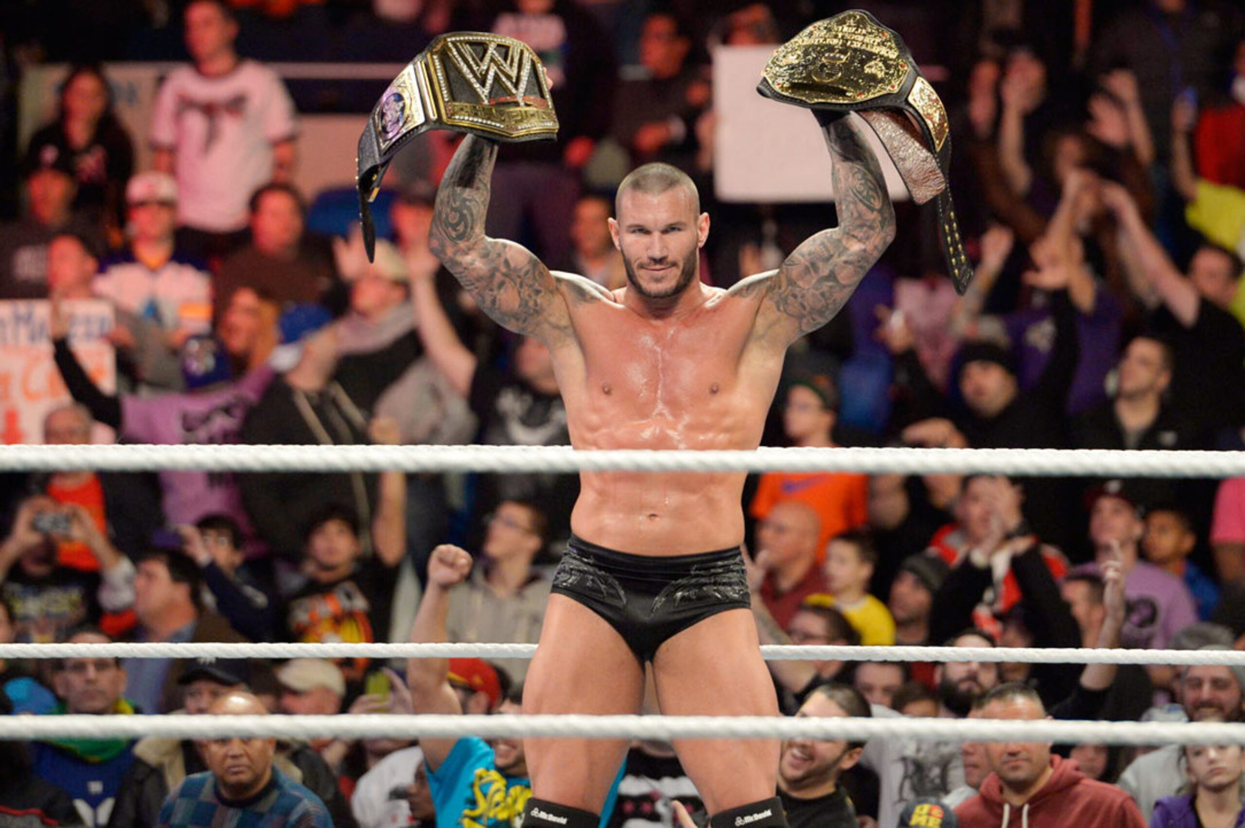 Orton as the WWE World Heavyweight Champion