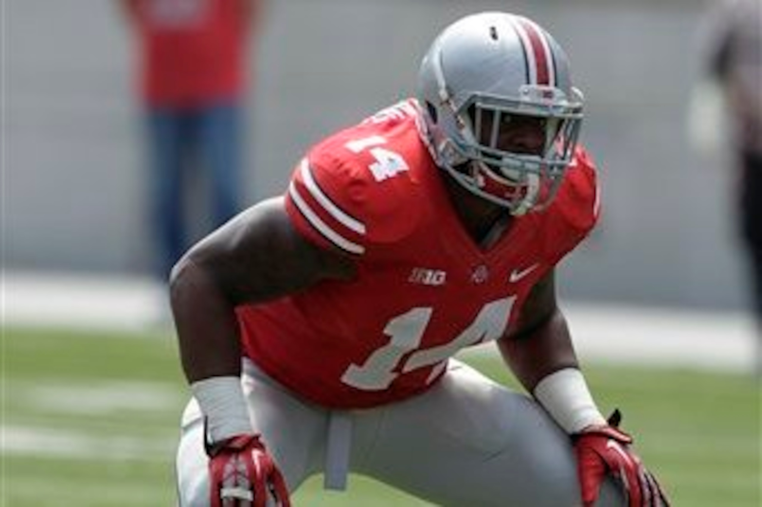 Improvement from Curtis Grant could be crucial to the Buckeyes defense in 2014. Improvement from Curtis Grant could be crucial to the Buckeyes defense in 2014.