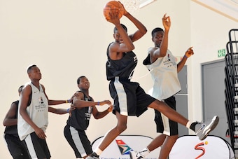 Campers at BWB Africa 2014.