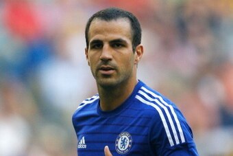 ARNHEM, NETHERLANDS - JULY 30:  Cesc Fabregas of Chelsea in action during the pre season friendly match between Vitesse Arnhem and Chelsea at the Gelredome Stadium on July 30, 2014 in Arnhem, Netherlands.  (Photo by Dean Mouhtaropoulos/Getty Images)