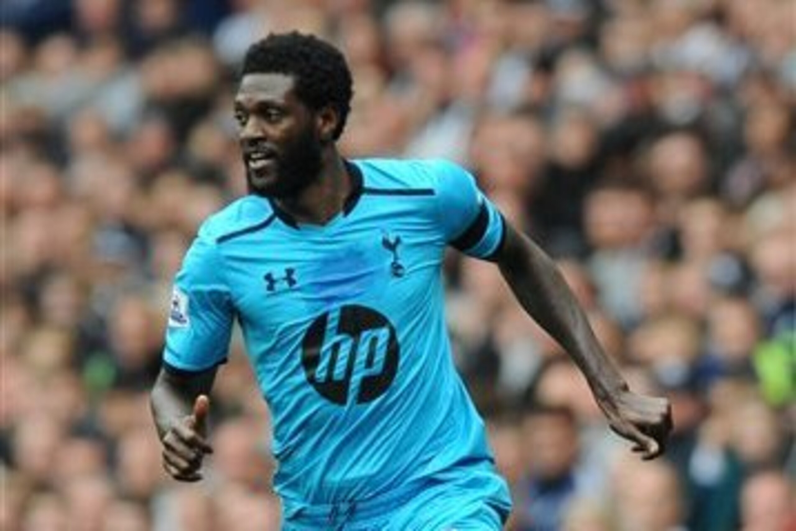 Emmanuel Adebayor is likely to be handed a chance to impress on Saturday.