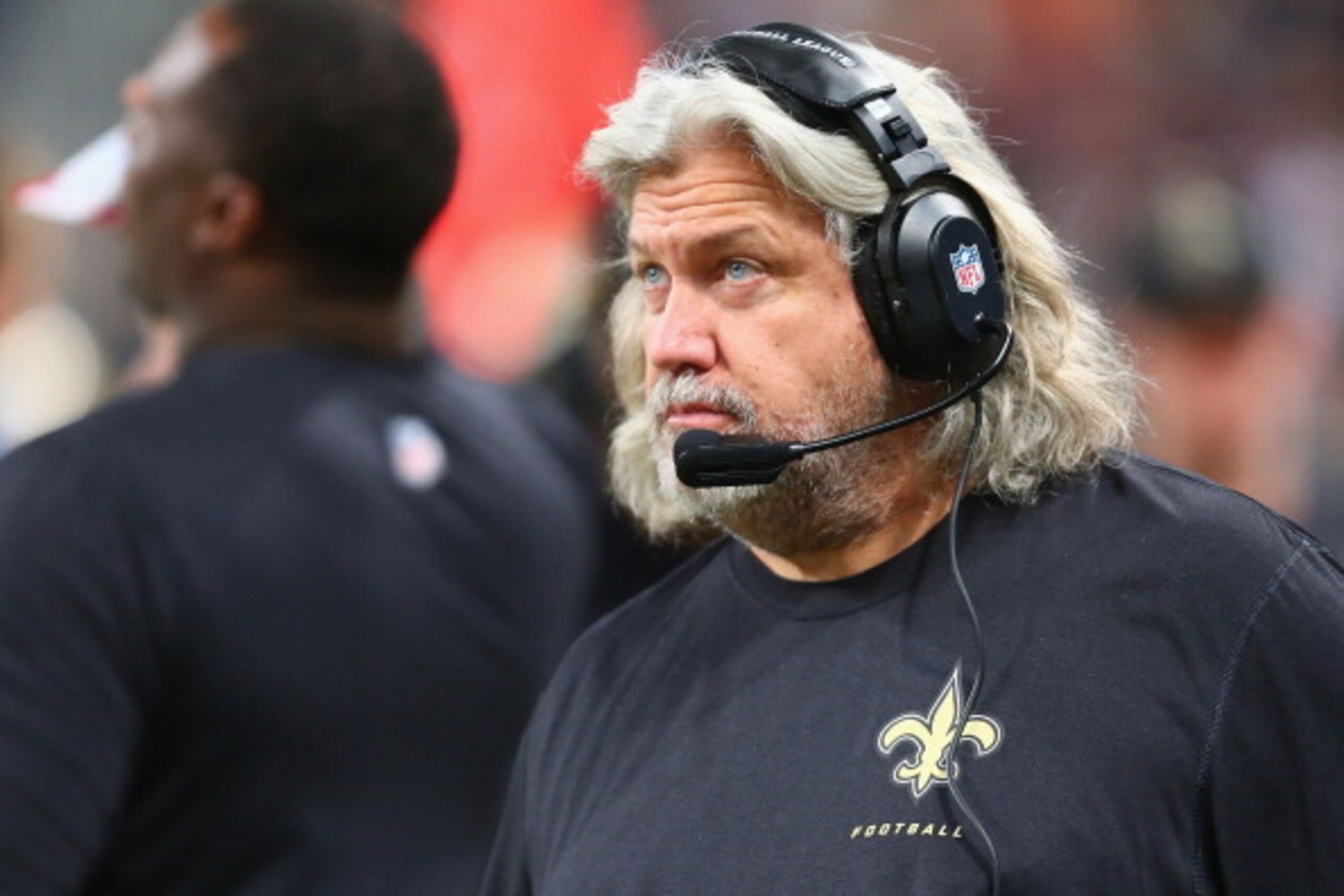 ST. LOUIS, MO - DECEMBER 15: Defensive coordinator Rob Ryan of the New Orleans Saints looks on from the sidelines against the St. Louis Rams at the Edward Jones Dome on December 15, 2013 in St. Louis, Missouri.  The Rams beat the Saints 27-16.  (Photo by 