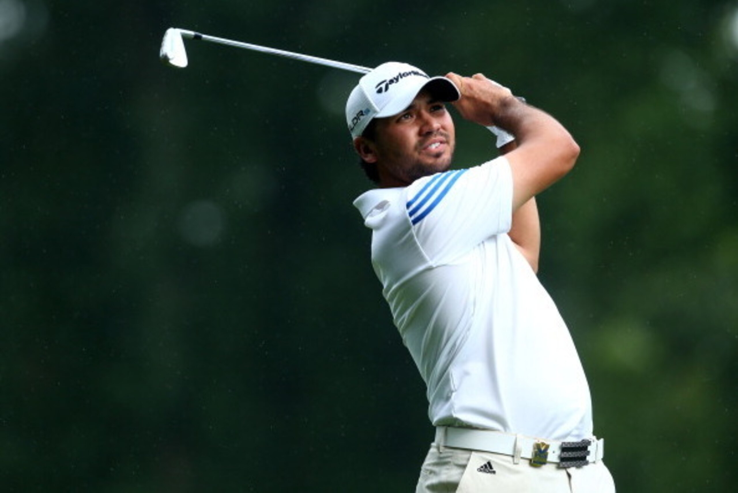 LOUISVILLE, KY - AUGUST 08:  Jason Day of Australia hits his second shot on the tenth hole during the second round of the 96th PGA Championship at Valhalla Golf Club on August 8, 2014 in Louisville, Kentucky.  (Photo by Jeff Gross/Getty Images)