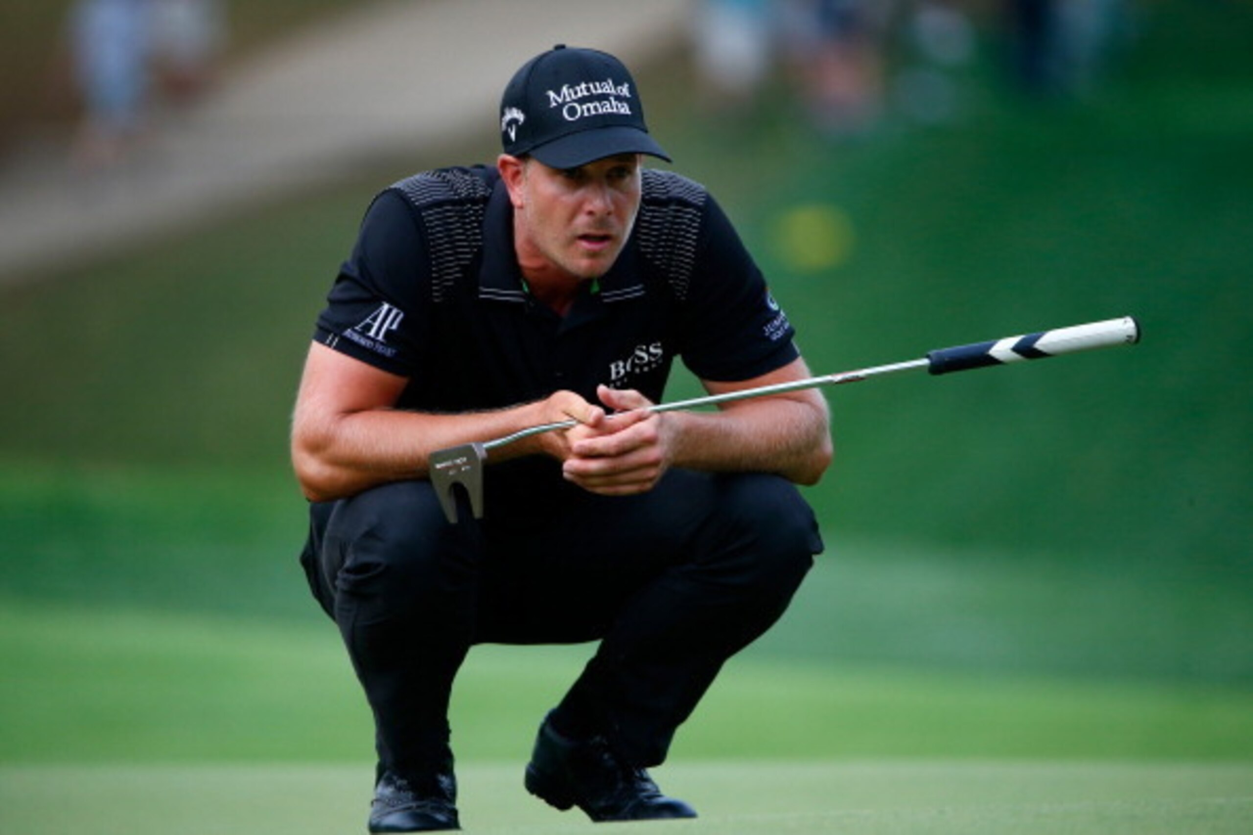 LOUISVILLE, KY - AUGUST 10: Henrik Stenson of Sweden lines up a putt during the final round of the 96th PGA Championship at Valhalla Golf Club on August 10, 2014 in Louisville, Kentucky. (Photo by Sam Greenwood/Getty Images) LOUISVILLE, KY - AUGUST 10: Henrik Stenson of Sweden lines up a putt during the final round of the 96th PGA Championship at Valhalla Golf Club on August 10, 2014 in Louisville, Kentucky. (Photo by Sam Greenwood/Getty Images)