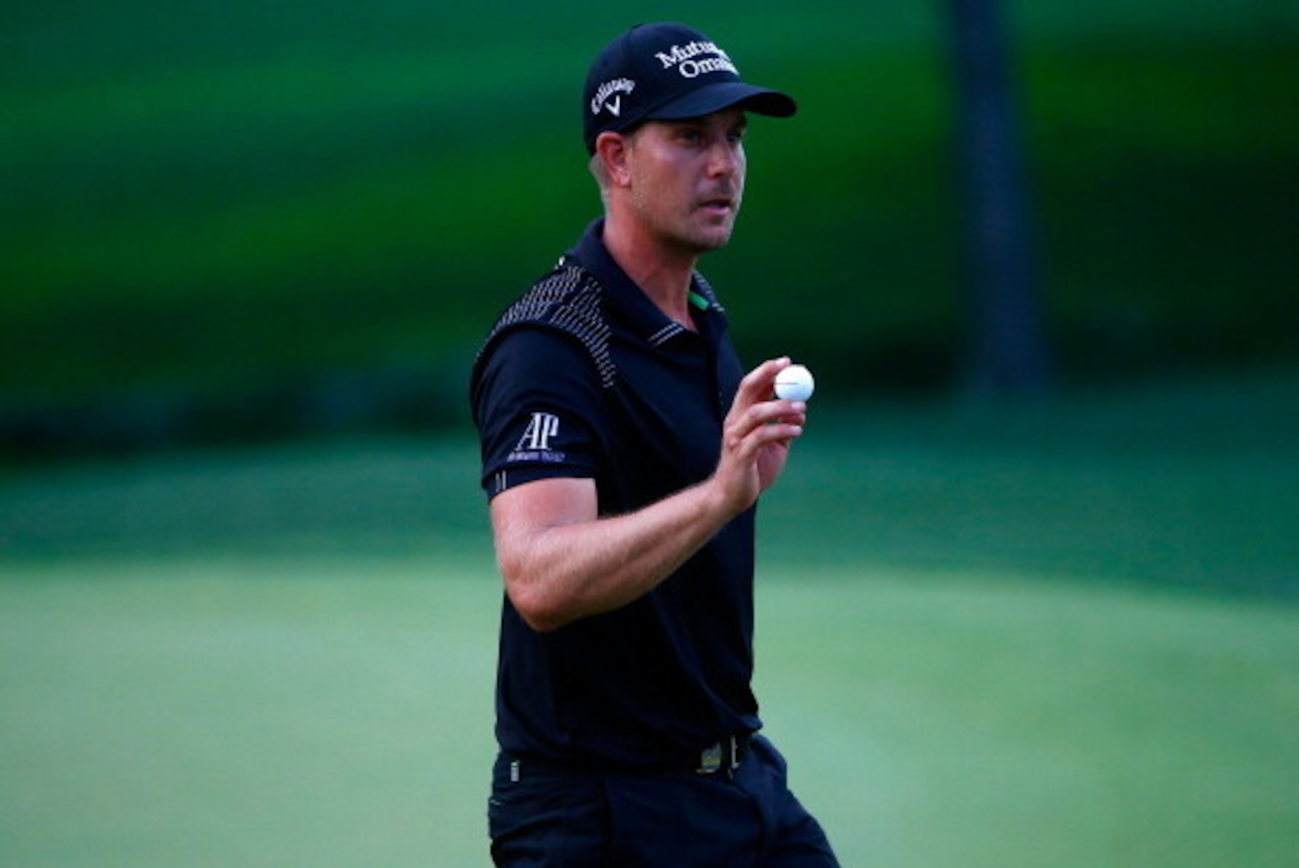 LOUISVILLE, KY - AUGUST 10:  Henrik Stenson of Sweden waves to fans during the final round of the 96th PGA Championship at Valhalla Golf Club on August 10, 2014 in Louisville, Kentucky.  (Photo by Sam Greenwood/Getty Images)