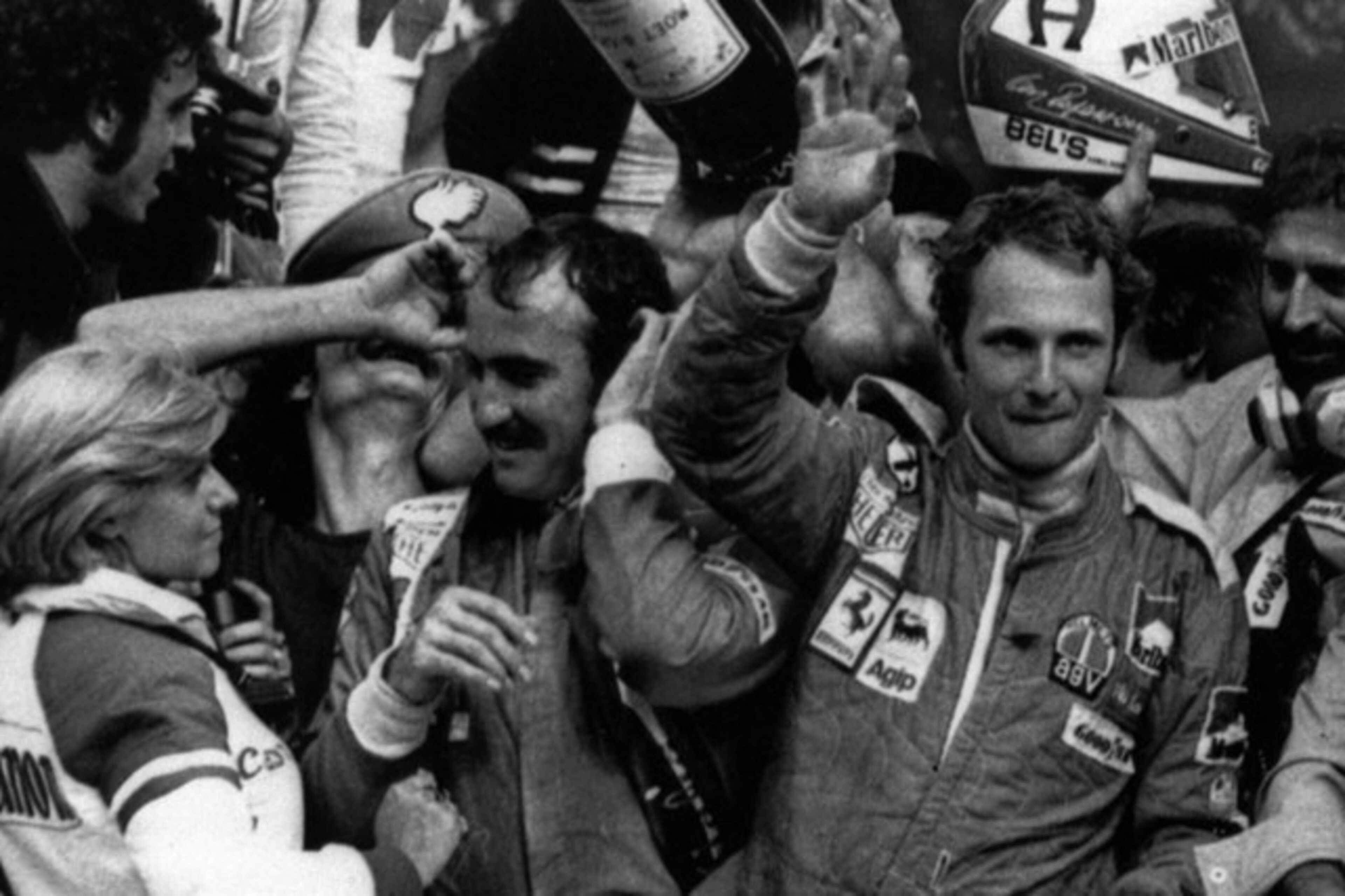 Glory for Niki Lauda in Montezemolo's first spell in charge. Glory for Niki Lauda in Montezemolo's first spell in charge.