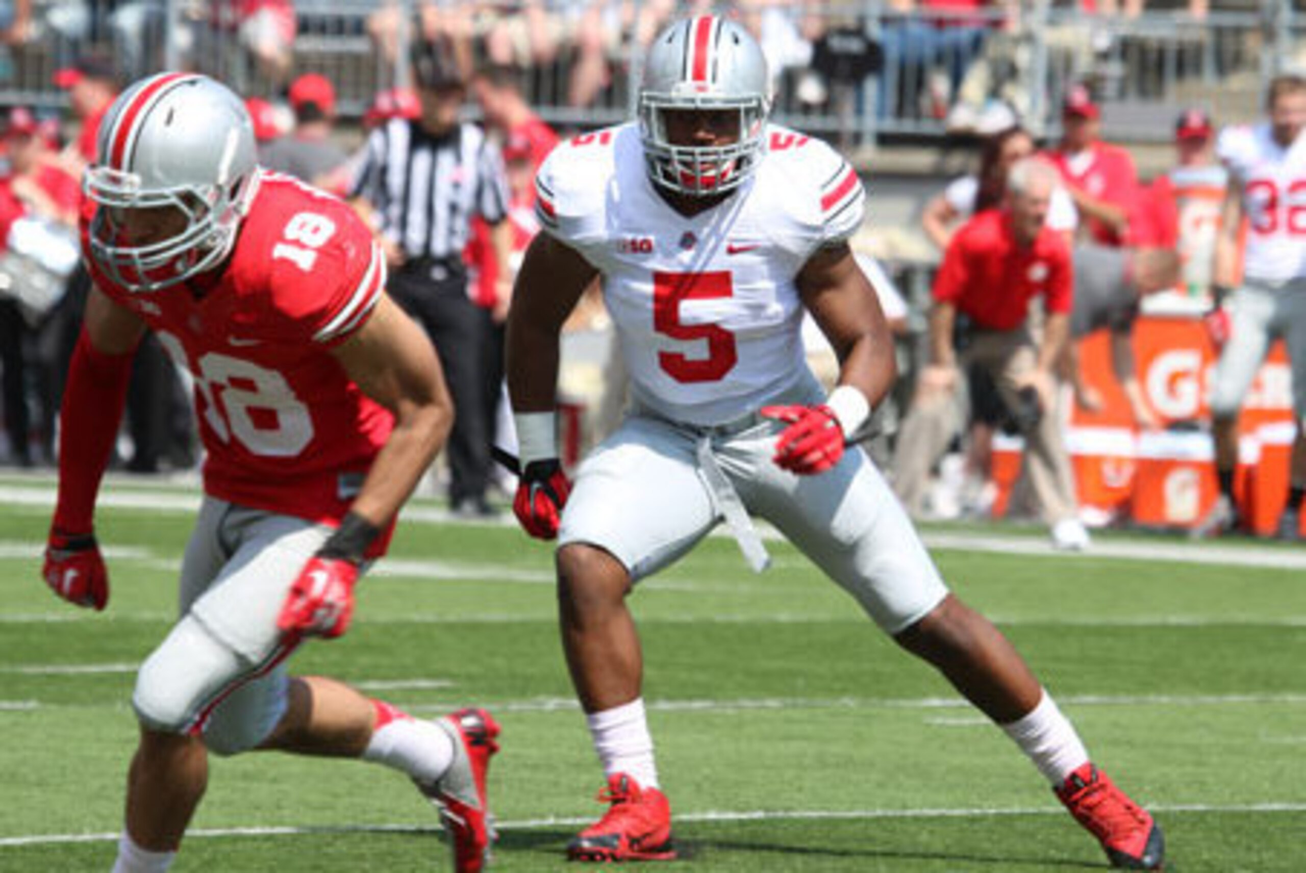 Raekwon McMillan has been impressive since arriving at Ohio State in the winter.