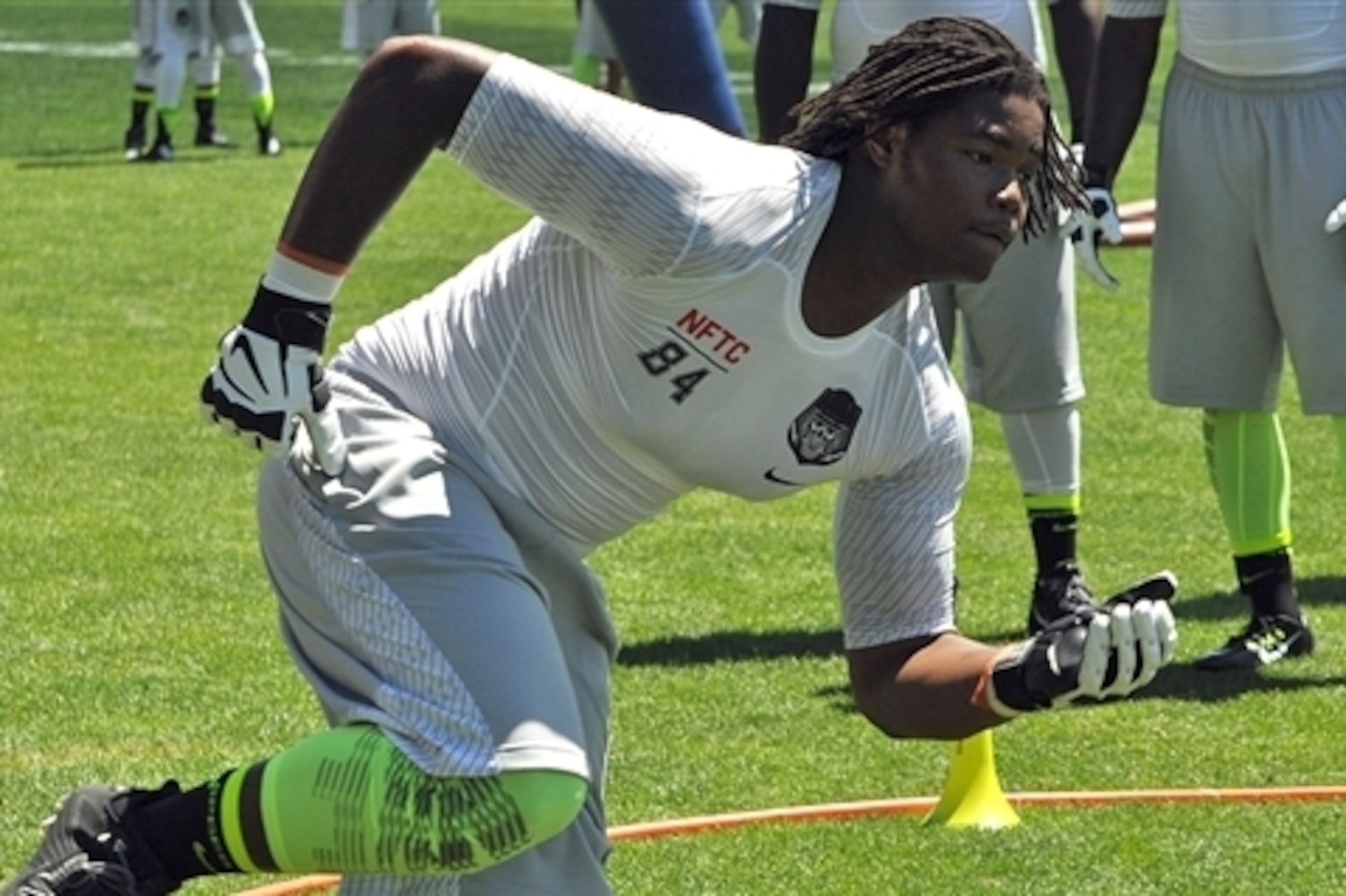 Gary didn't back down against more experienced prospects at The Opening.
