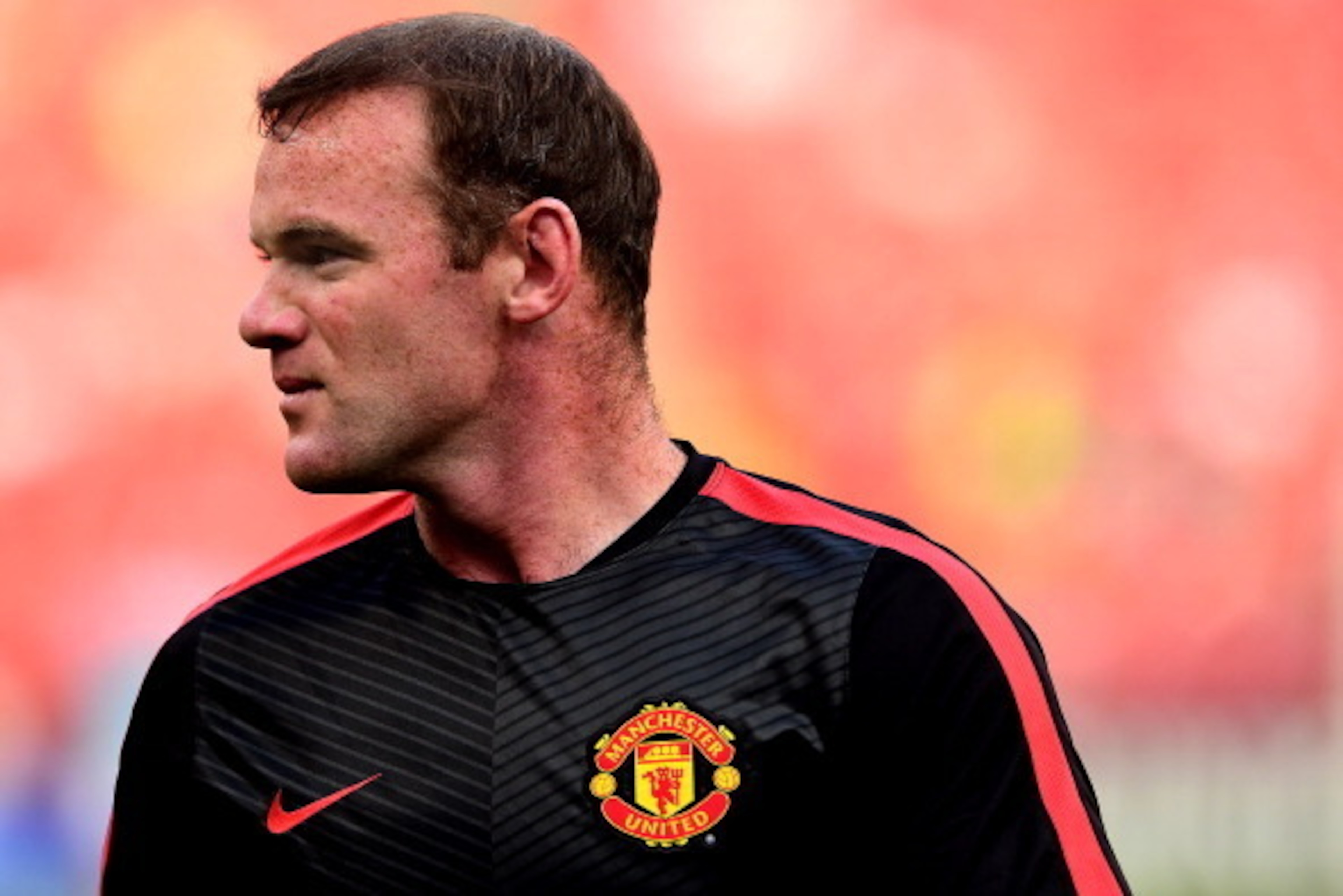 LANDOVER, MD - JULY 29: Wayne Rooney #10 of Manchester United looks on before playing Inter Milan in an International Champions Cup 2014 match at FedExField on July 29, 2014 in Landover, Maryland. (Photo by Patrick Smith/Getty Images) LANDOVER, MD - JULY 29: Wayne Rooney #10 of Manchester United looks on before playing Inter Milan in an International Champions Cup 2014 match at FedExField on July 29, 2014 in Landover, Maryland. (Photo by Patrick Smith/Getty Images)
