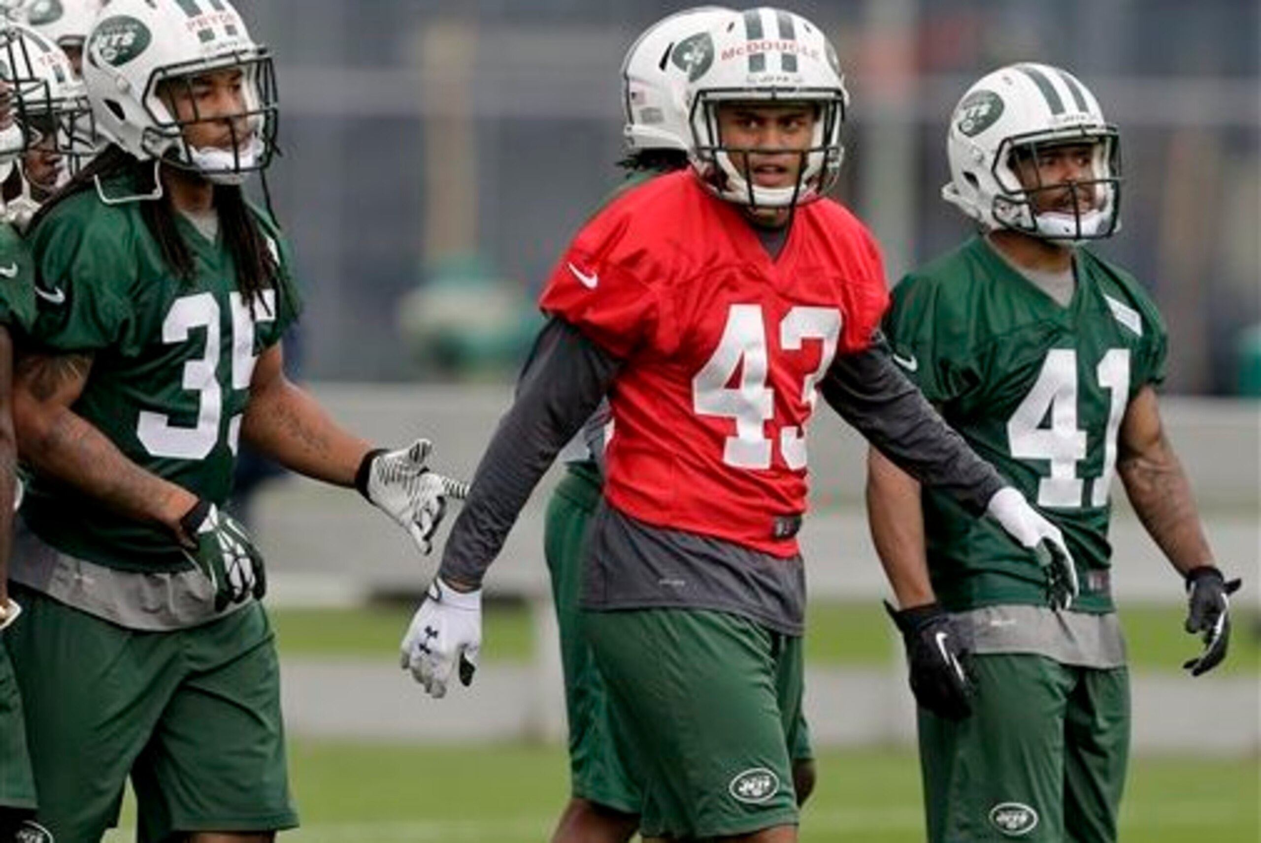 Rookie Dexter McDougle had injury issues before camp started.