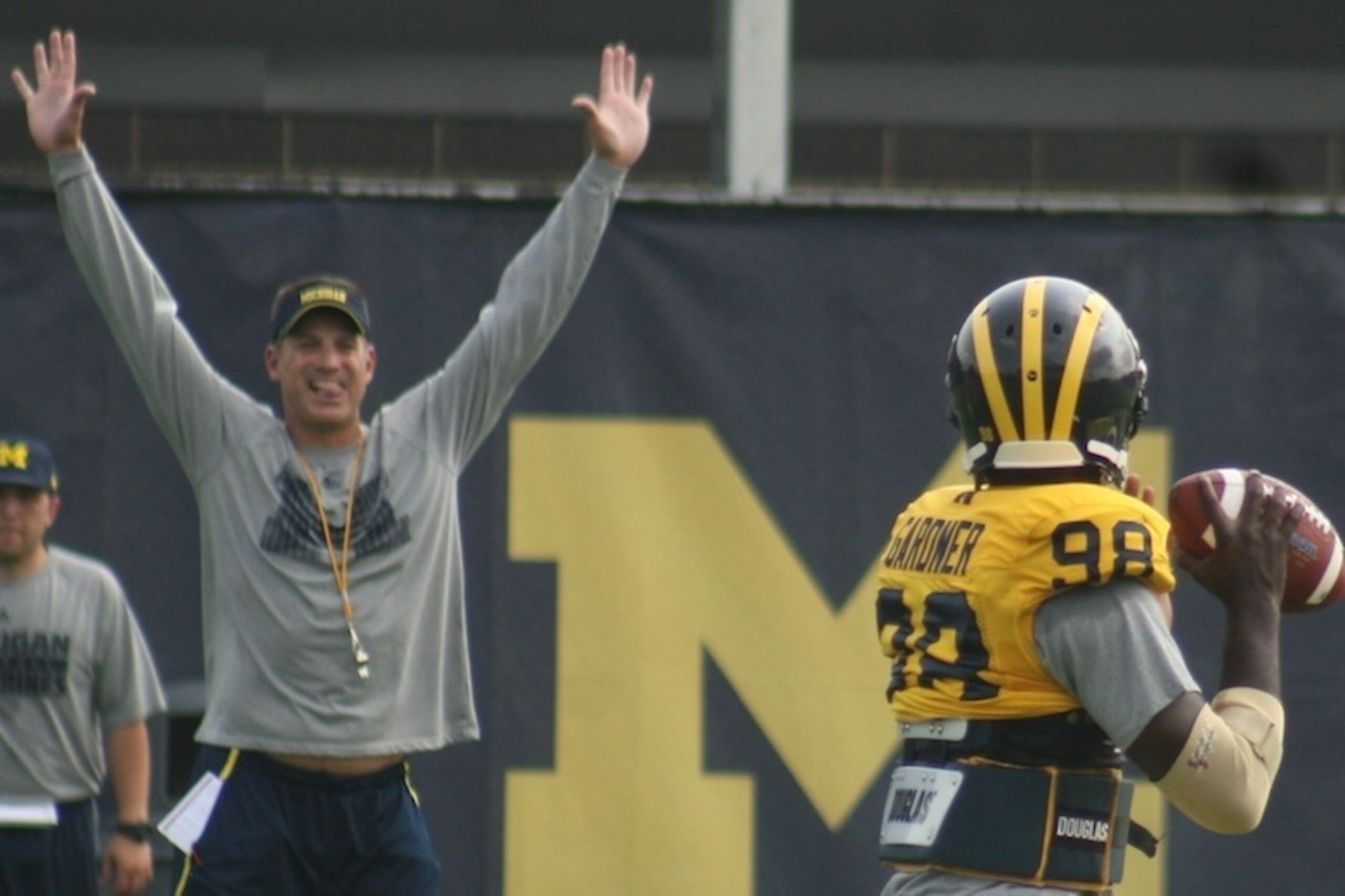 Doug Nussmeier and Devin Gardner