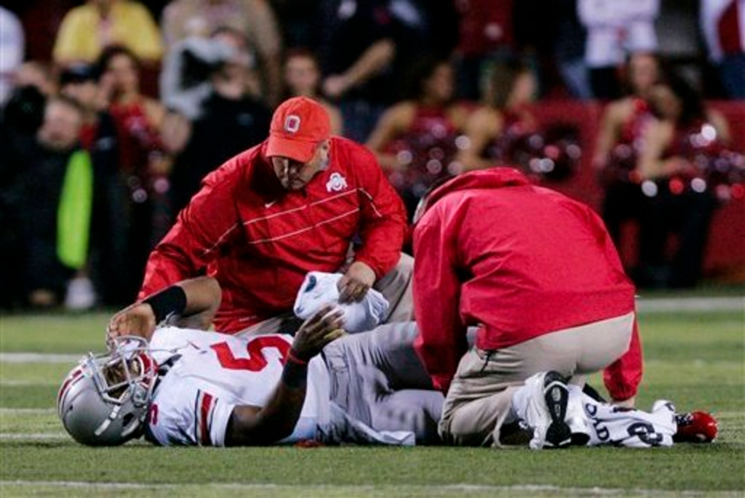 Braxton Miller, writhing in pain on the turf, is a familiar sight for Ohio State fans.