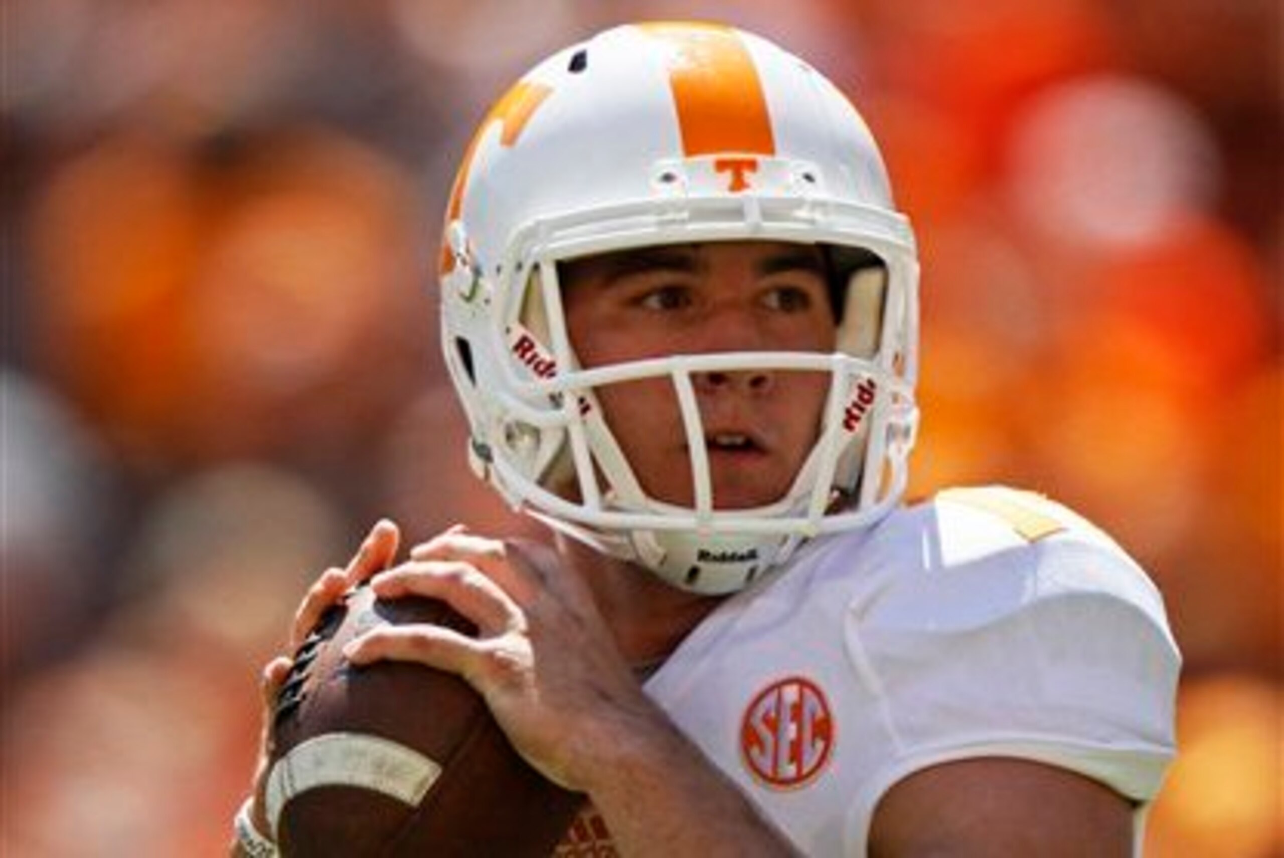 Tennessee QB Justin Worley Tennessee QB Justin Worley