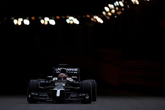 MONTE-CARLO, MONACO - MAY 22:  Jenson Button of Great Britain and McLaren drives during practice ahead of the Monaco Formula One Grand Prix at Circuit de Monaco on May 22, 2014 in Monte-Carlo, Monaco.  (Photo by Julian Finney/Getty Images)