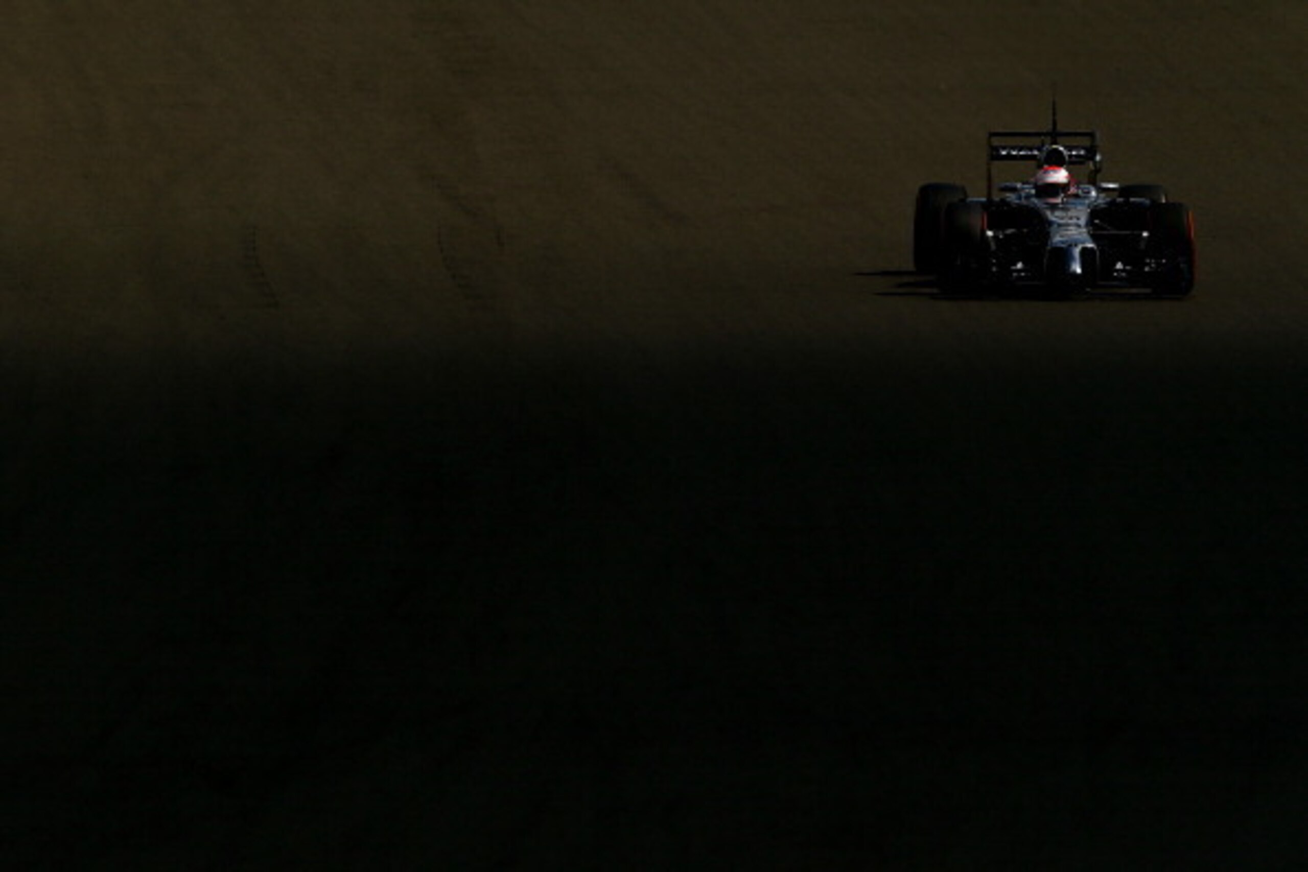 NORTHAMPTON, ENGLAND - JULY 09:  Kevin Magnussen of Denmark and McLaren drives during day two of testing at Silverstone Circuit on July 9, 2014 in Northampton, England.  (Photo by Dan Istitene/Getty Images)