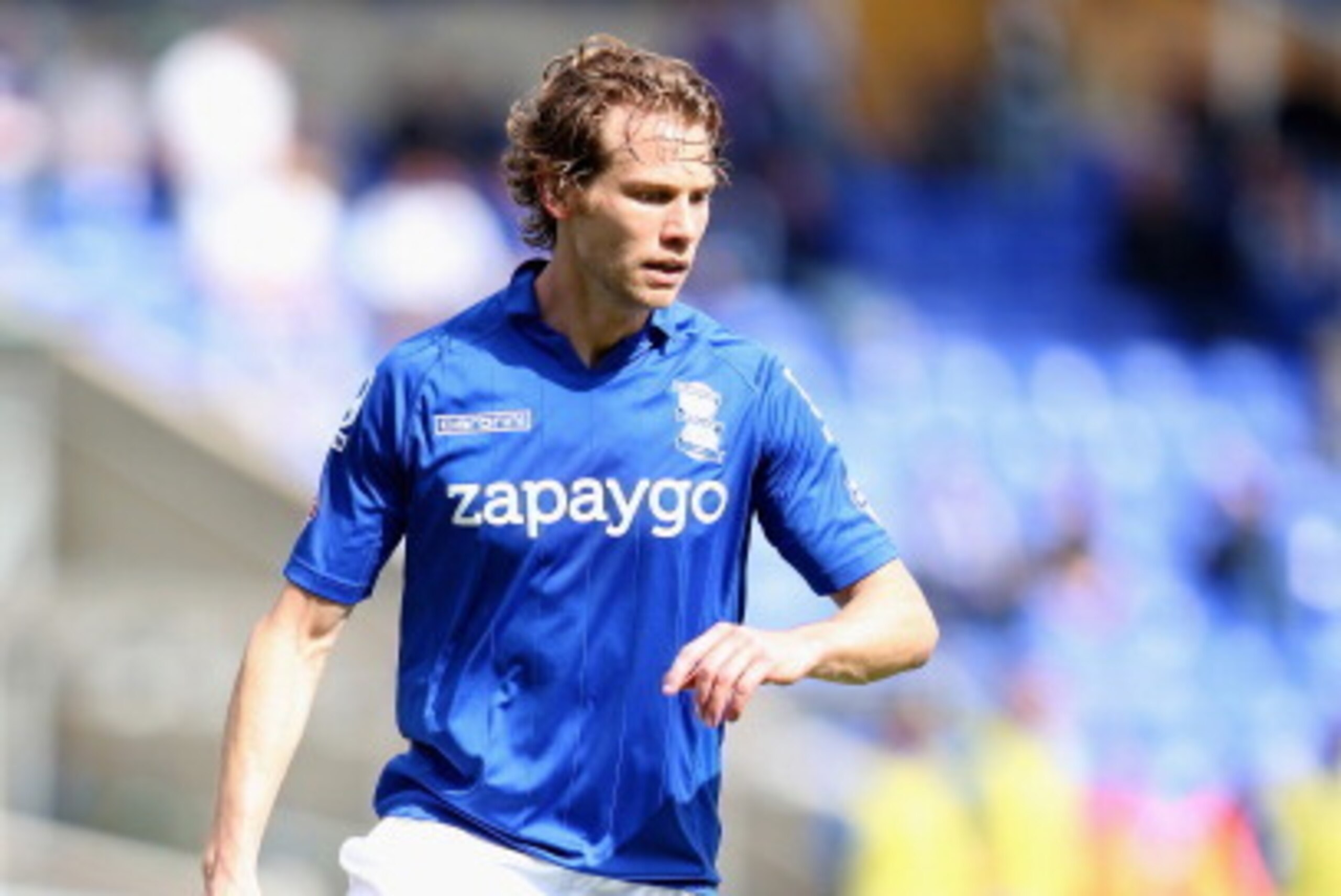 BIRMINGHAM, ENGLAND - AUGUST 16:  Jonathan Spector of Birmingham City in action during the Sky Bet Championship match between Birmingham City and Brighton & Hove Albion at St Andrews (stadium) on August 16, 2014 in Birmingham, England.  (Photo by Mark Tho
