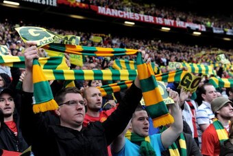 MANCHESTER, ENGLAND - MAY 09:  Manchester United fans protest against the club's owners during the Barclays Premier League match between Manchester United and Stoke City at Old Trafford on May 9, 2010 in Manchester, England.  (Photo by Michael Regan/Getty