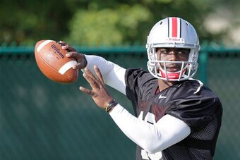 J.T. Barrett may be a more pure passer than Braxton Miller already is.