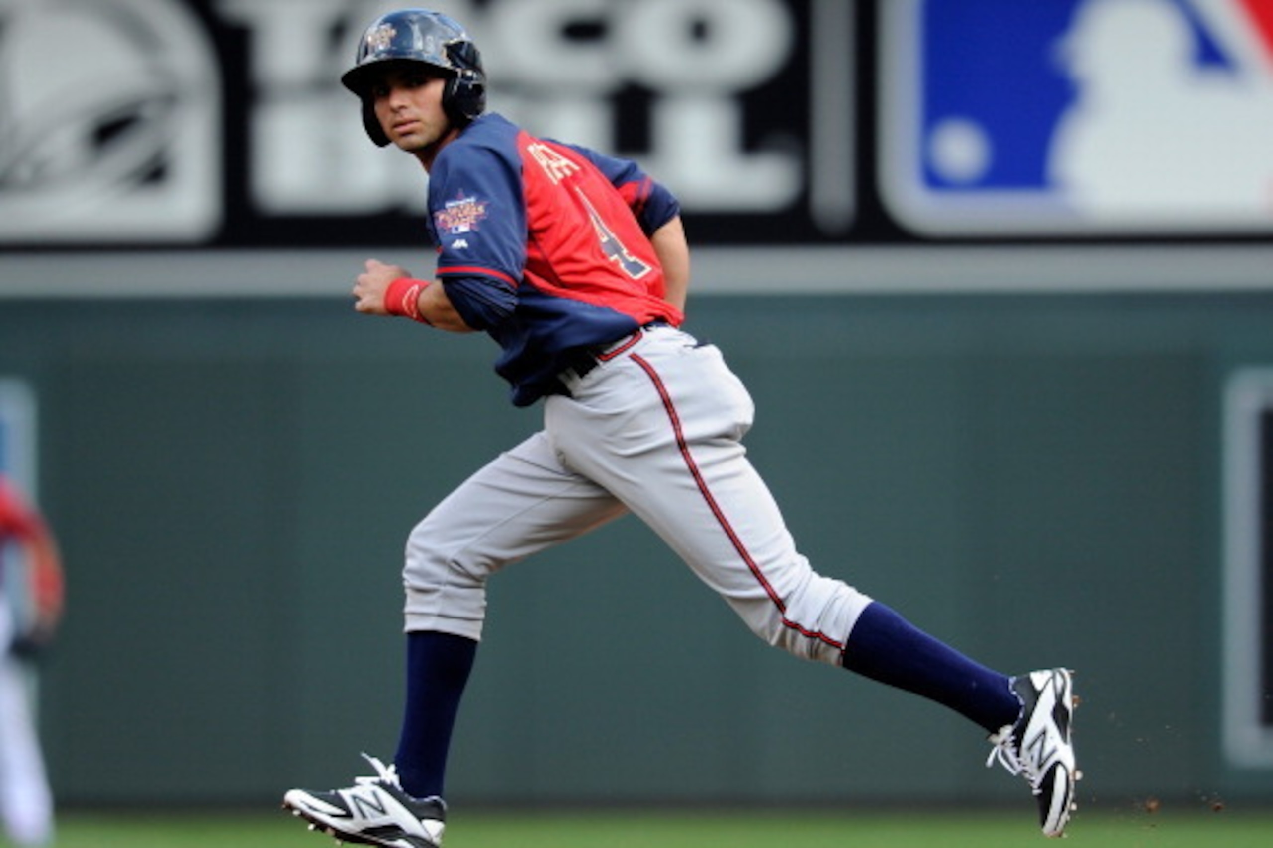 MINNEAPOLIS, MN - JULY 13: Jose Peraza of the World Team during the SiriusXM All-Star Futures Game at Target Field on July 13, 2014 in Minneapolis, Minnesota. (Photo by Hannah Foslien/Getty Images) MINNEAPOLIS, MN - JULY 13: Jose Peraza of the World Team during the SiriusXM All-Star Futures Game at Target Field on July 13, 2014 in Minneapolis, Minnesota. (Photo by Hannah Foslien/Getty Images)