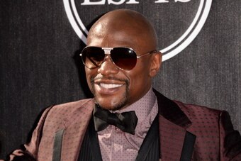 LOS ANGELES, CA - JULY 16:  Boxer Floyd Mayweather Jr. attends The 2014 ESPYS at Nokia Theatre L.A. Live on July 16, 2014 in Los Angeles, California.  (Photo by Jason Merritt/Getty Images)