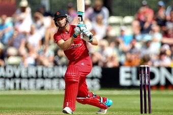 WORCESTER, ENGLAND - JULY 06:  Jos Buttler of Lancashire in action during the Natwest T20 Blast match between Worcestershire Rapids and Lancashire Lightning at New Road on July 6, 2014 in Worcester, England.  (Photo by Ben Hoskins/Getty Images)