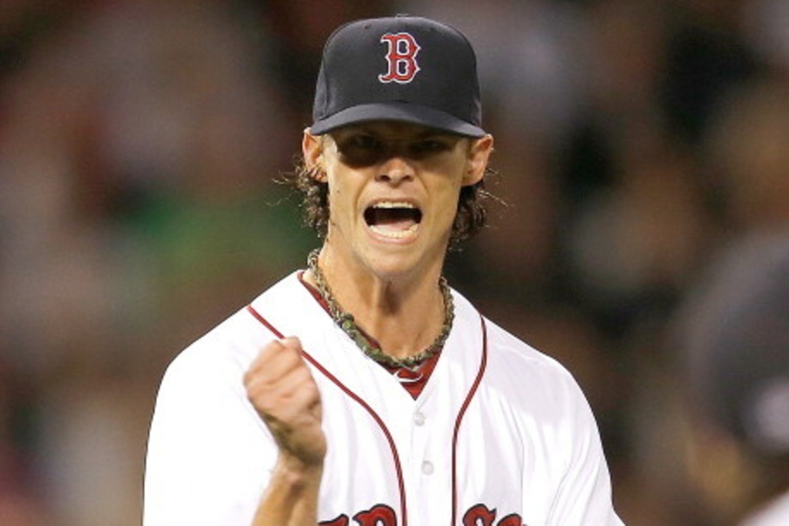 BOSTON, MA - AUGUST 3: Clay Buchholz #11 of the Boston Red Sox reacts after a missed double-play opportunity in the second inning against New York Yankees at Fenway Park on August 3, 2014 in Boston, Massachusetts. (Photo by Jim Rogash/Getty Images) BOSTON, MA - AUGUST 3: Clay Buchholz #11 of the Boston Red Sox reacts after a missed double-play opportunity in the second inning against New York Yankees at Fenway Park on August 3, 2014 in Boston, Massachusetts. (Photo by Jim Rogash/Getty Images)