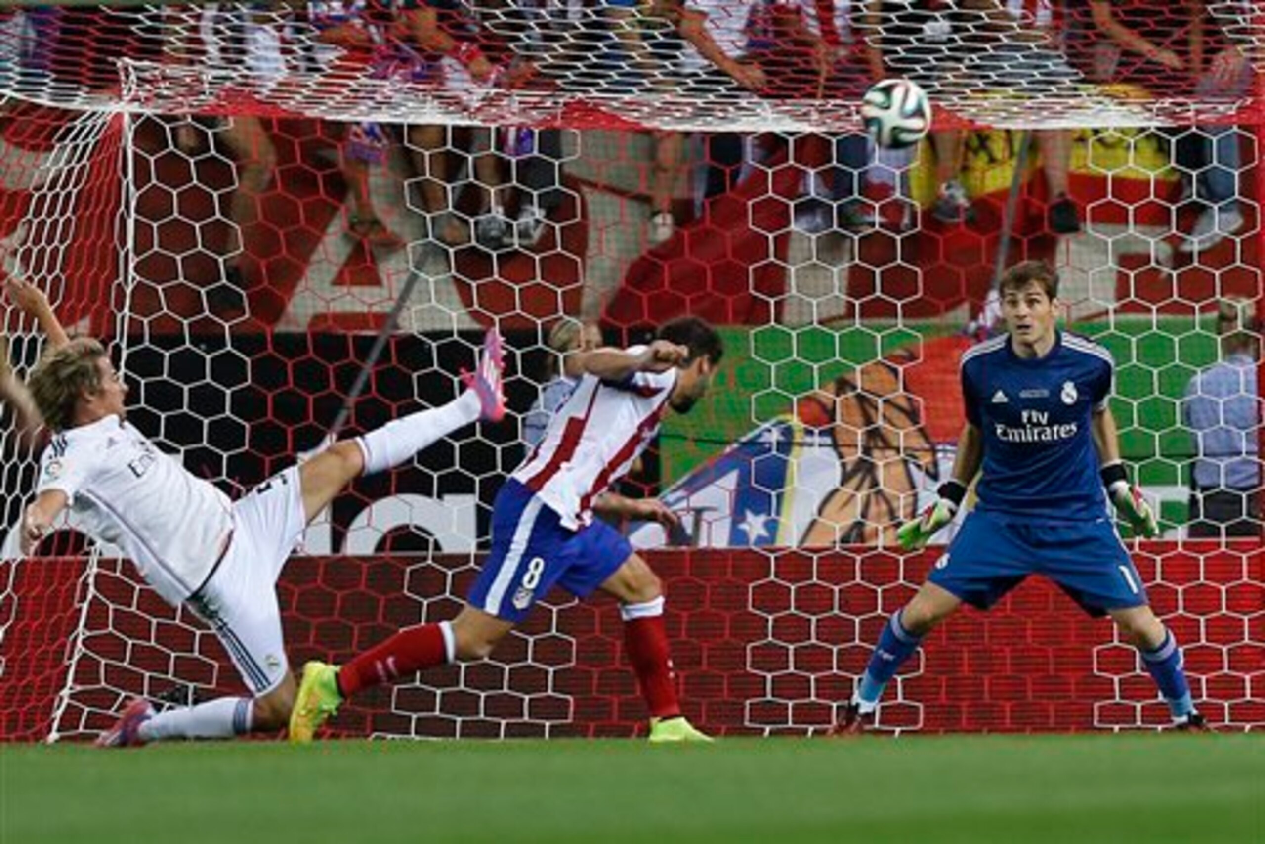 Raul Garcia was a regular threat from set-pieces