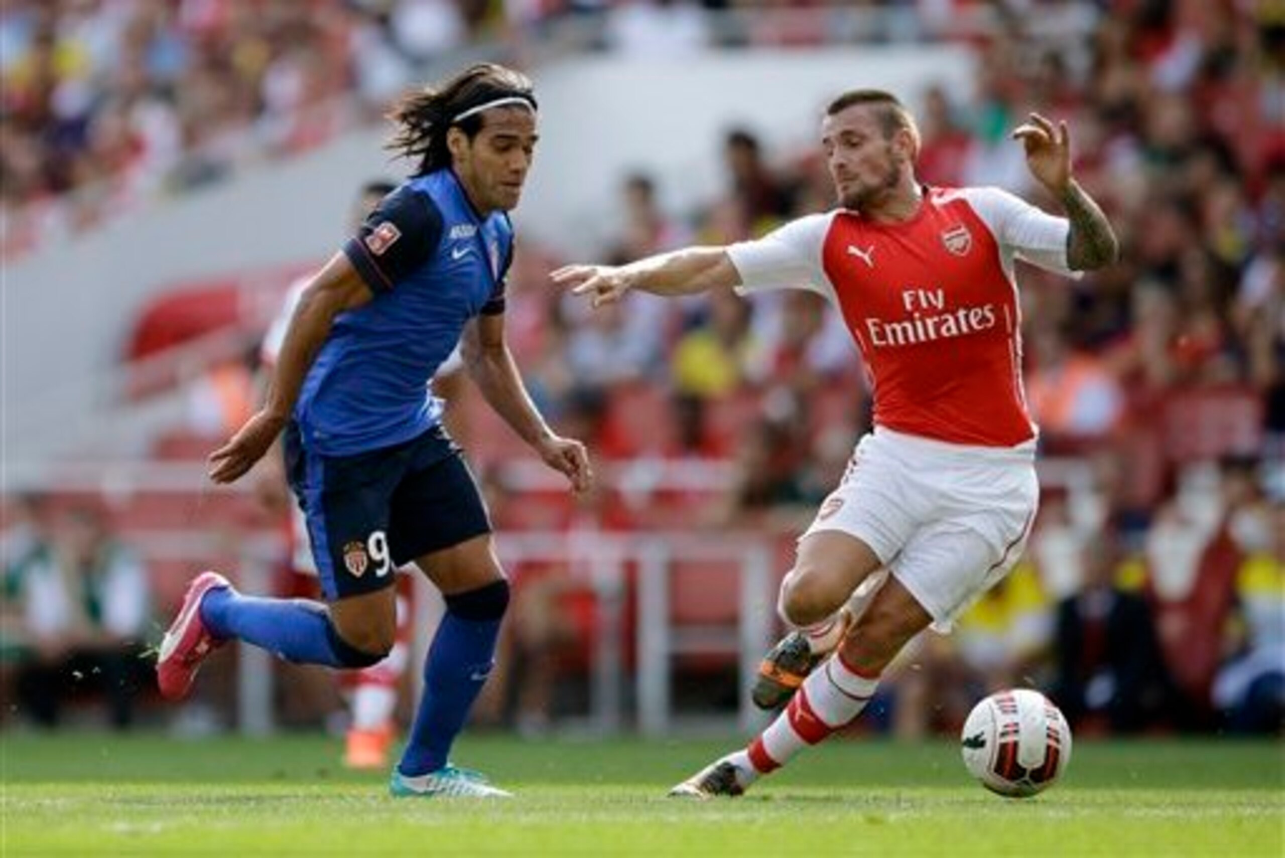 Falcao has looked sharp since returning from injury.