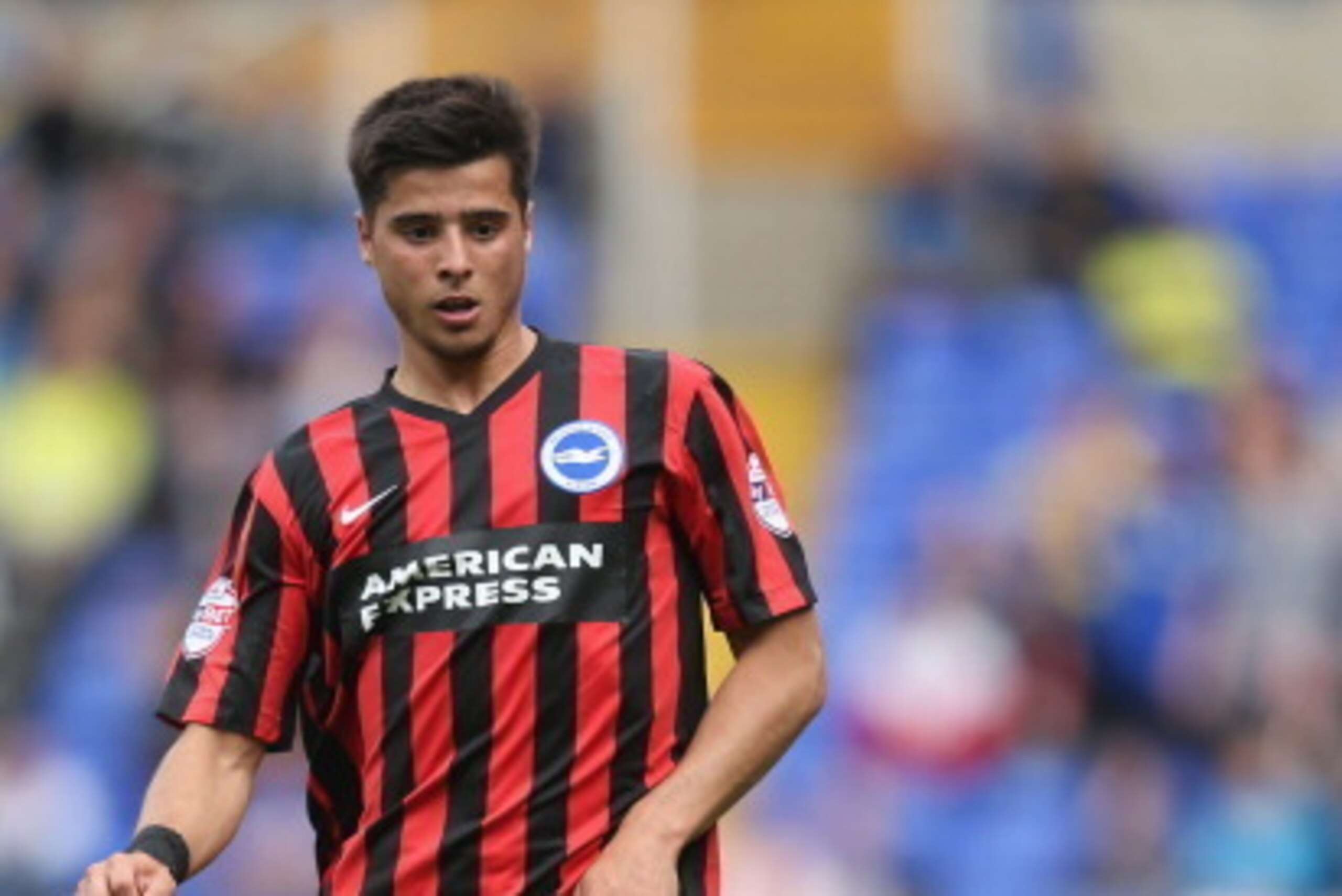 BIRMINGHAM, ENGLAND - AUGUST 16: Joao Teixeira of Brighton & Hove Albion in action during the Sky Bet Championship match between Birmingham City and Brighton & Hove Albion at St Andrews (stadium) on August 16, 2014 in Birmingham, England. (Photo by Mark BIRMINGHAM, ENGLAND - AUGUST 16: Joao Teixeira of Brighton & Hove Albion in action during the Sky Bet Championship match between Birmingham City and Brighton & Hove Albion at St Andrews (stadium) on August 16, 2014 in Birmingham, England. (Photo by Mark