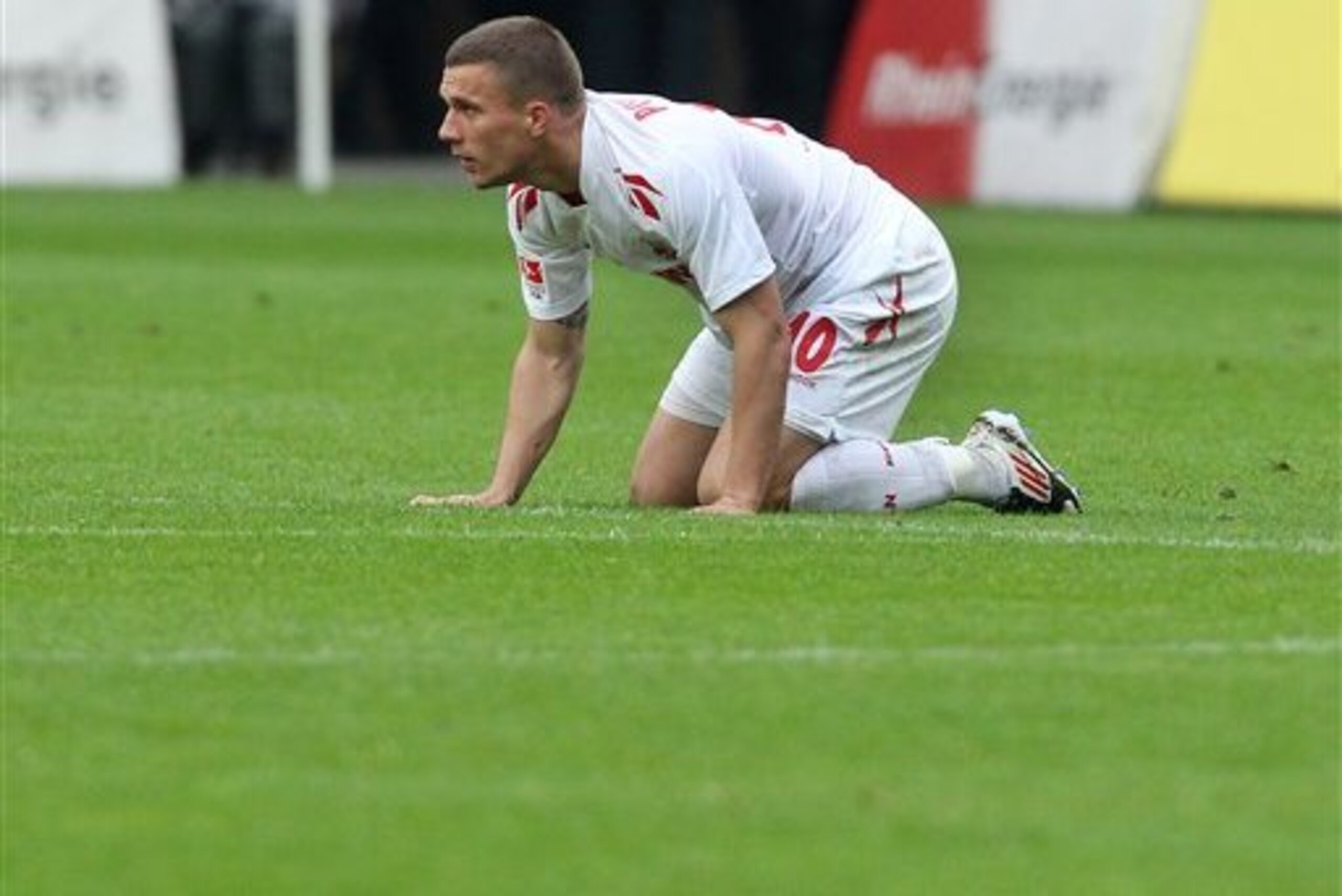 Podolski has struggled to settle outside the Bundesliga.