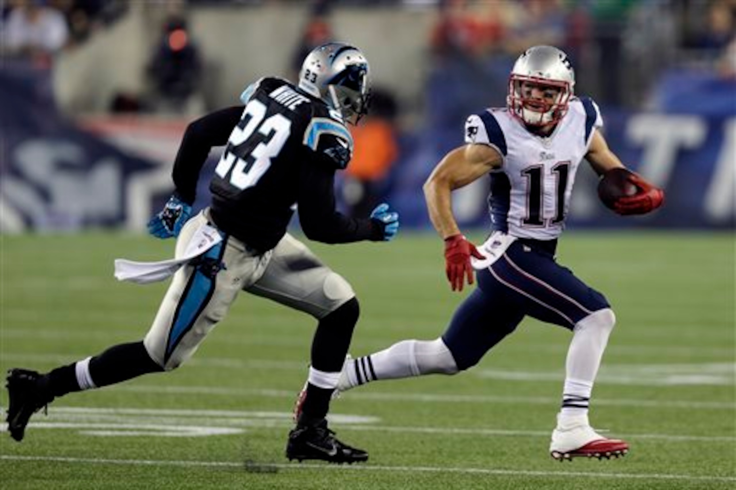 Julian Edelman will be a key check-down option for Brady this season.