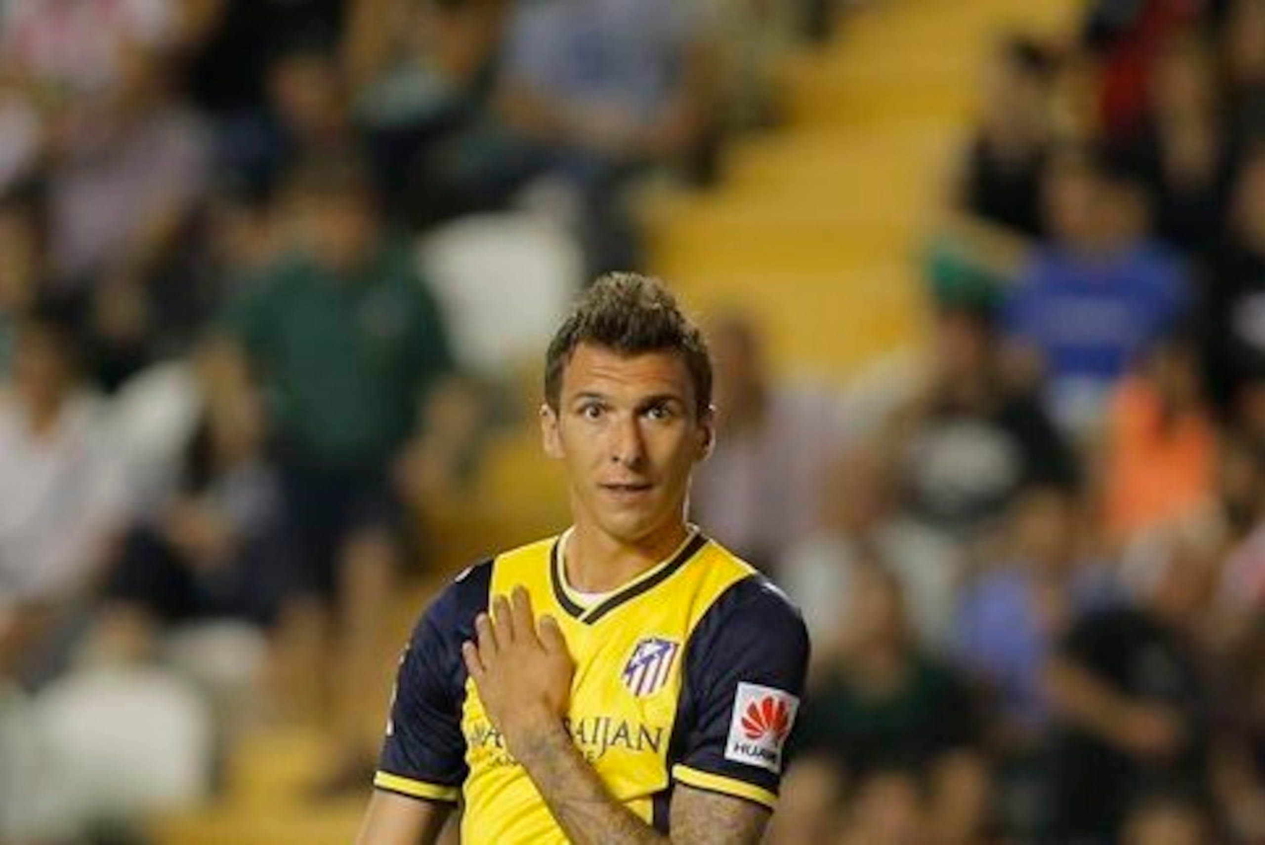 Mario Mandzukic missed some good chances.