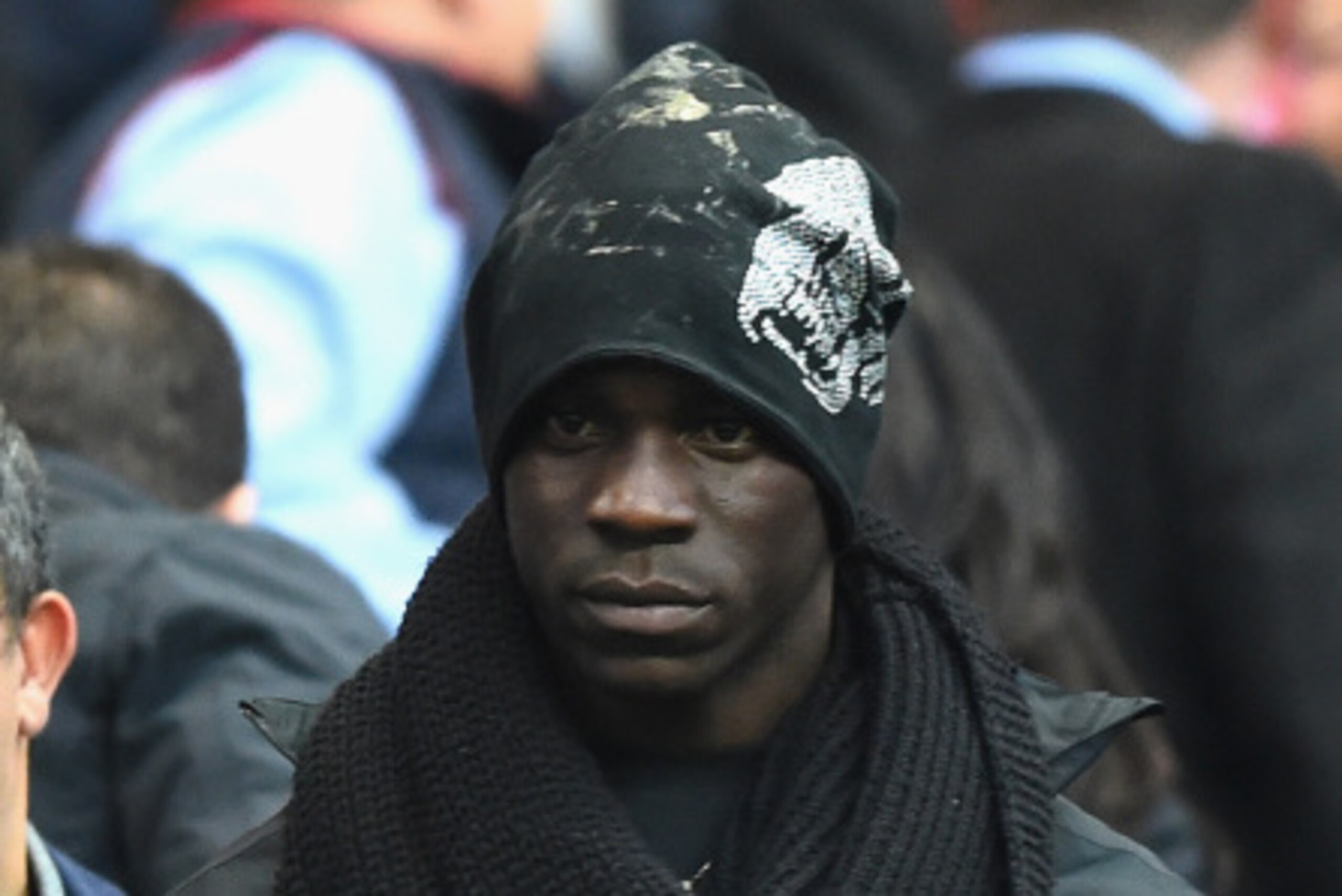 MANCHESTER, ENGLAND - AUGUST 25:  Mario Balotelli of Liverpool looks on prior to the Barclays Premier League match between Manchester City and Liverpool at the Etihad Stadium on August 25, 2014 in Manchester, England.  (Photo by Laurence Griffiths/Getty I