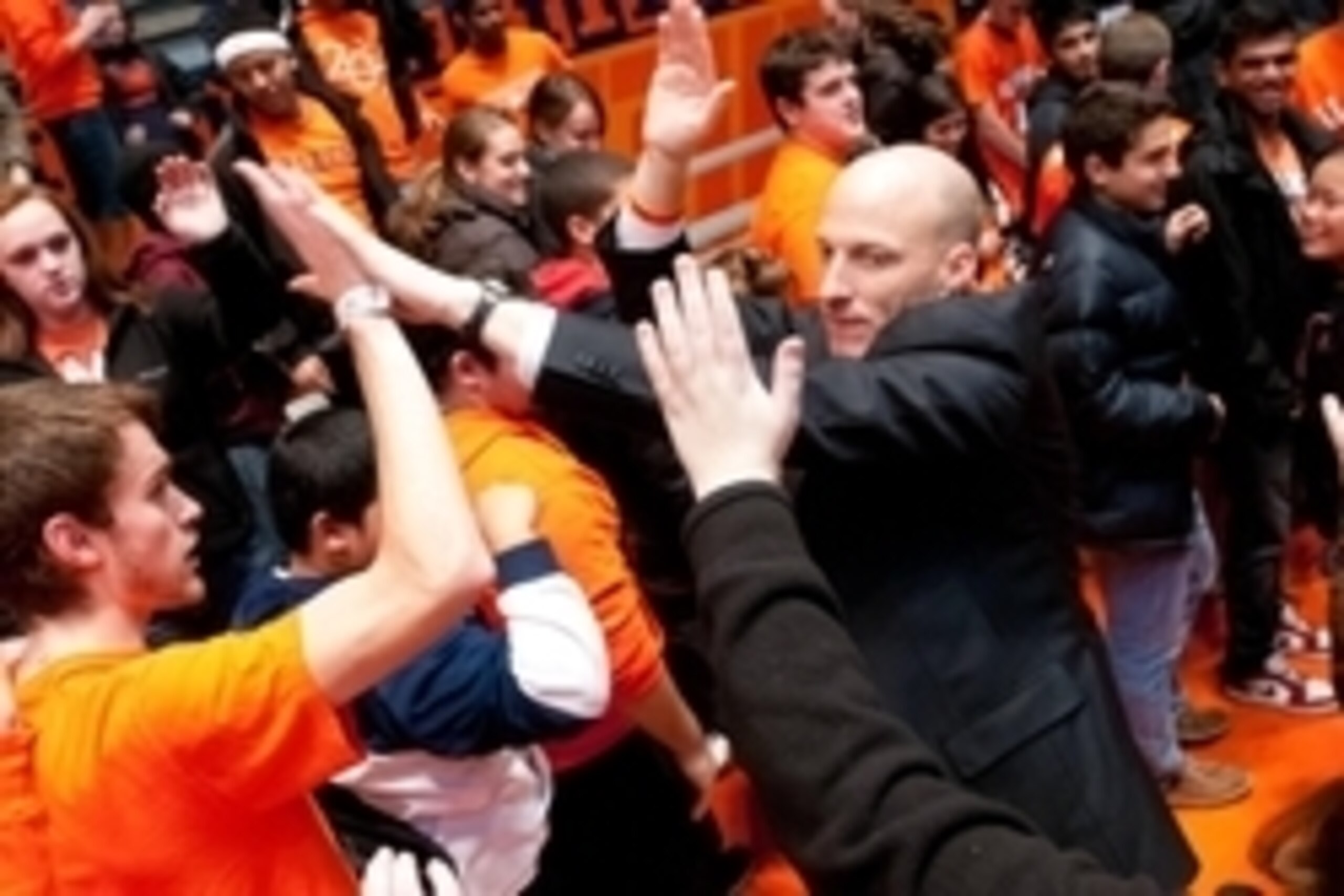 Nov 22, 2013; Champaign, IL, USA;  Illinois Fighting Illini head coach John Groce after the game against the Chicago State Cougars at State Farm Center. Mandatory Credit: Bradley Leeb-USA TODAY Sports