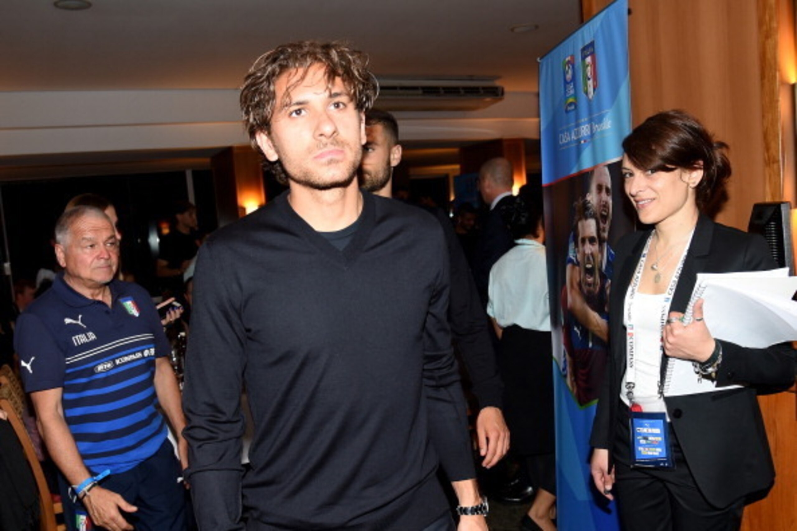 RIO DE JANEIRO, BRAZIL - JUNE 07:  Alessio Cerci attends Italy Team Visit Casa Azzurri on Mangaratiba on June 7, 2014 in Rio de Janeiro, Brazil.  (Photo by Claudio Villa/Getty Images)