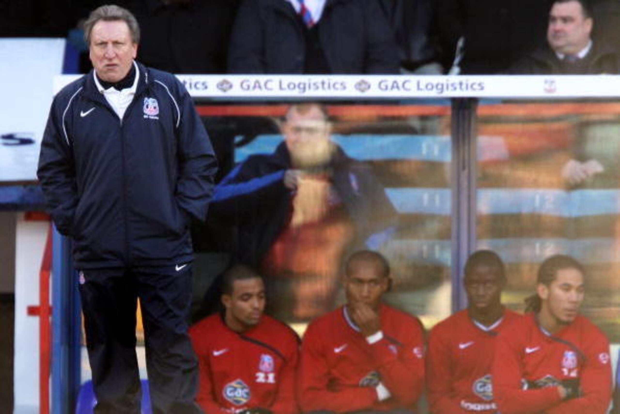 LONDON, ENGLAND - JANUARY 30: Crystal Palace Manager Neil Warnock watches his team during the Coca-Cola Football League Championship match between Crystal Palace and Peterborough United at Selhurst Park on January 30, 2010 in London, England. (Photo by LONDON, ENGLAND - JANUARY 30: Crystal Palace Manager Neil Warnock watches his team during the Coca-Cola Football League Championship match between Crystal Palace and Peterborough United at Selhurst Park on January 30, 2010 in London, England. (Photo by
