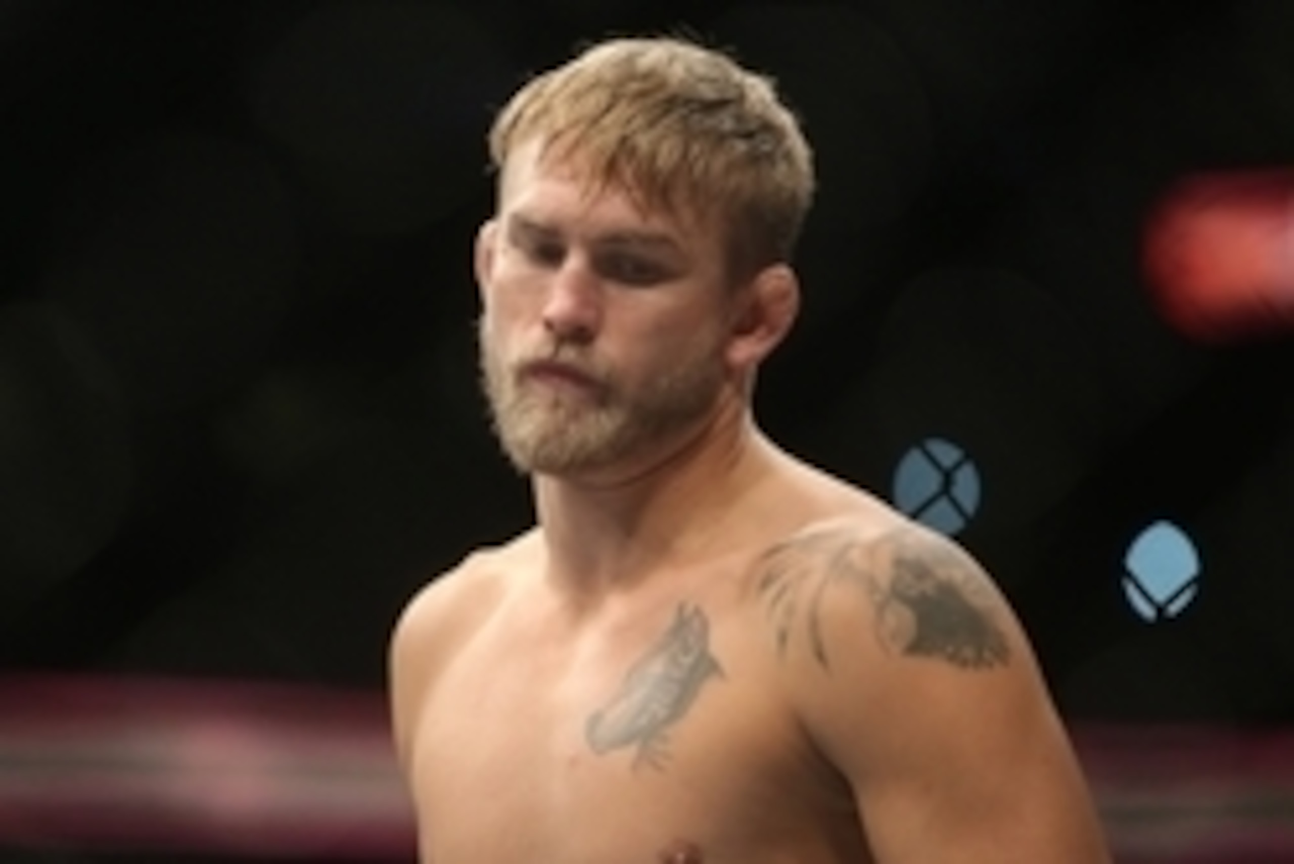 Sep 21, 2013; Toronto, Ontario, CAN; Alexander Gustafsson before the start of his fight against Jon Jones (not pictured) during their Light Heavyweight Championship bout at UFC 165 at the Air Canada Centre. Mandatory Credit: Tom Szczerbowski-USA TODAY Spo