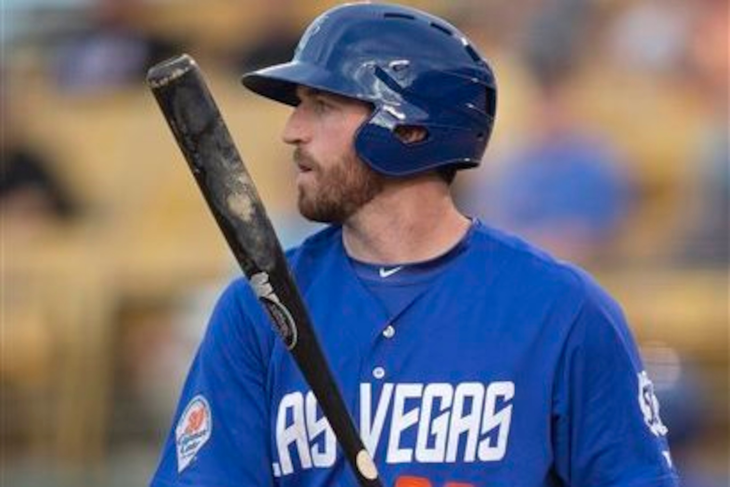 Ike Davis playing for the Las Vegas 51s, now the Mets Triple-A affiliate