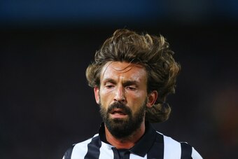 SYDNEY, AUSTRALIA - AUGUST 10:  Andrea Pirlo of Juventus looks on during the match between the A-League All Stars and Juventus at ANZ Stadium on August 10, 2014 in Sydney, Australia.  (Photo by Joosep Martinson/Getty Images)