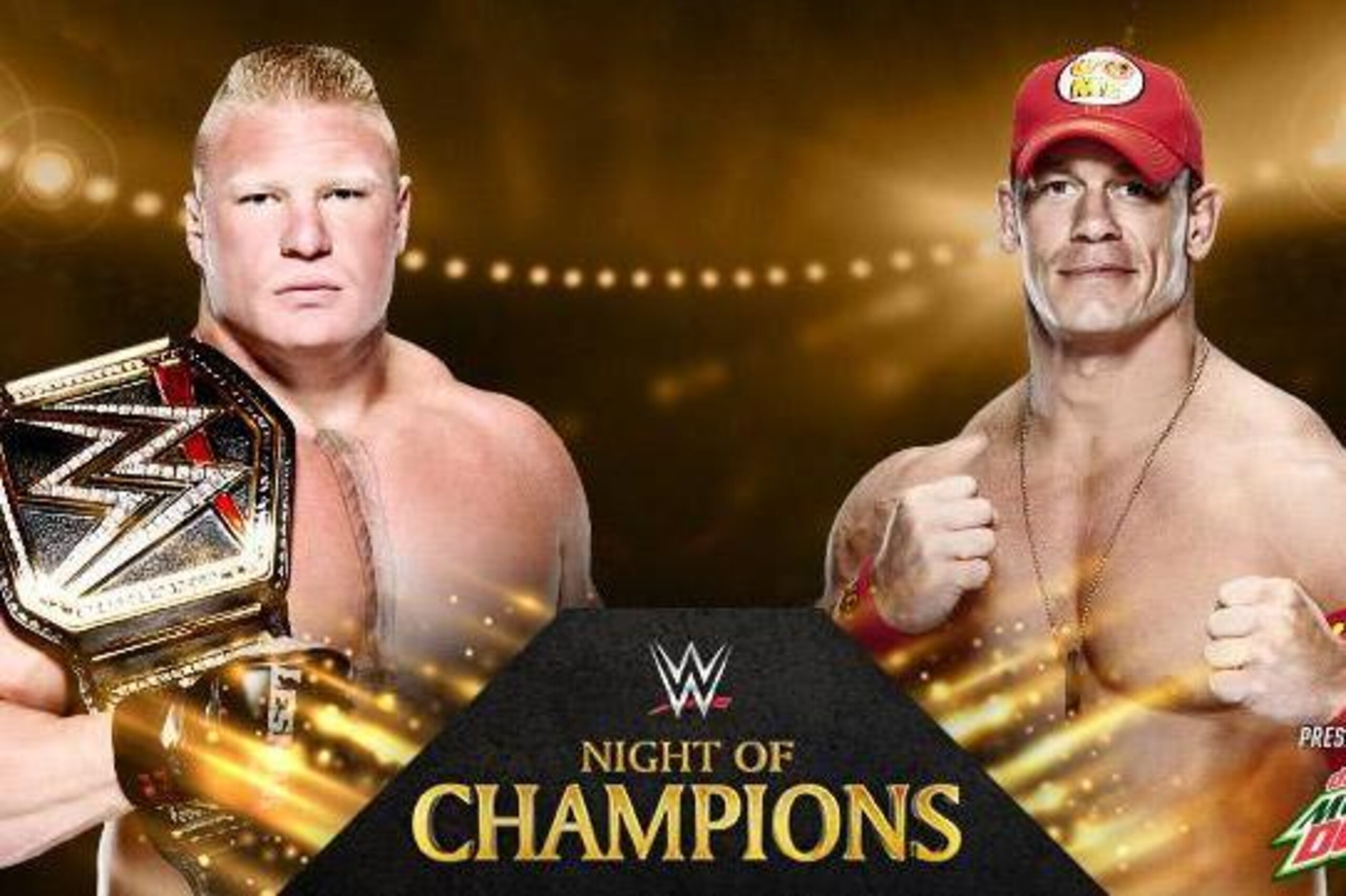 Cena vs Lesnar at Night of Champions
