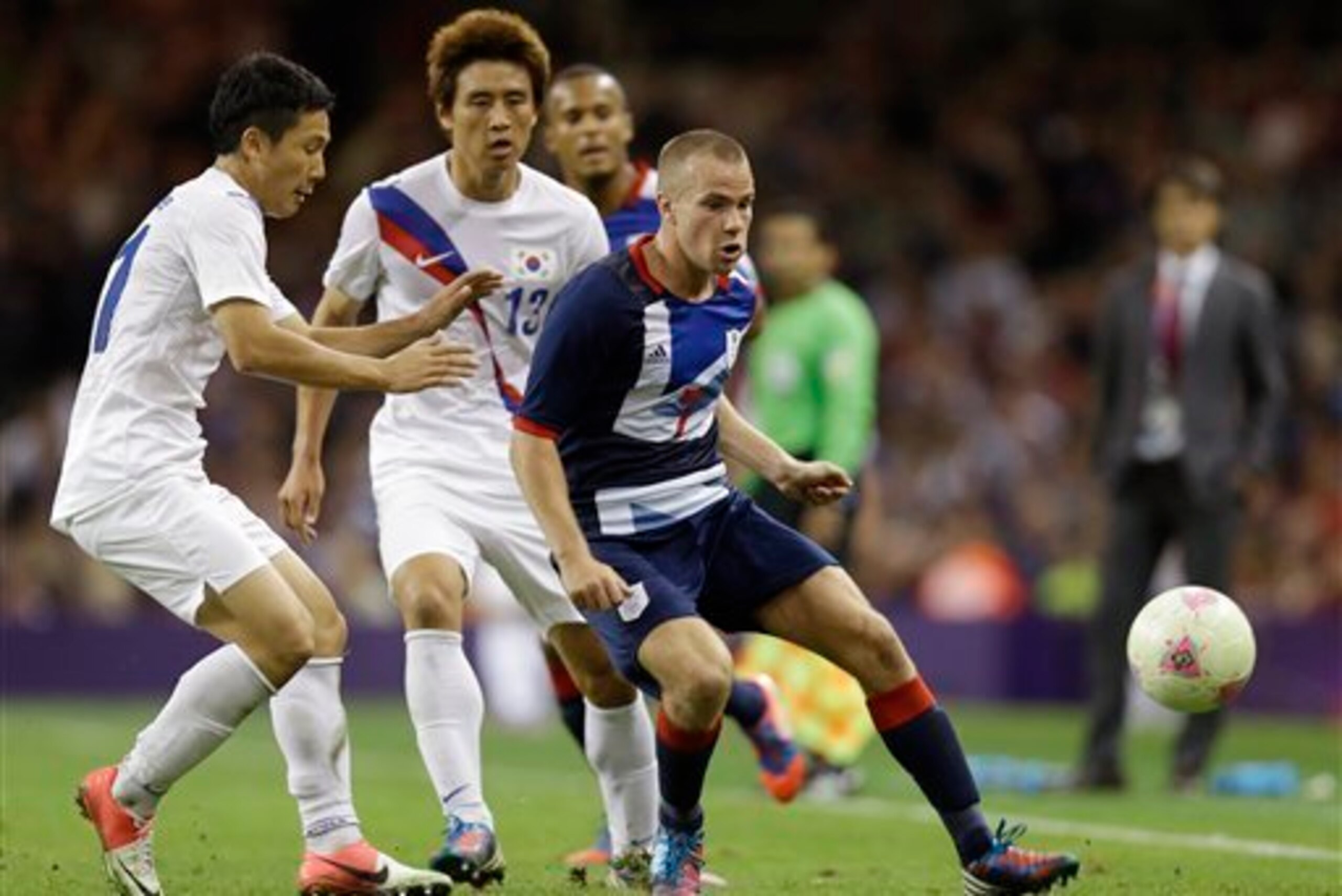 Cleverley was solid in a deeper role for Great Britain at the 2012 Olympics.