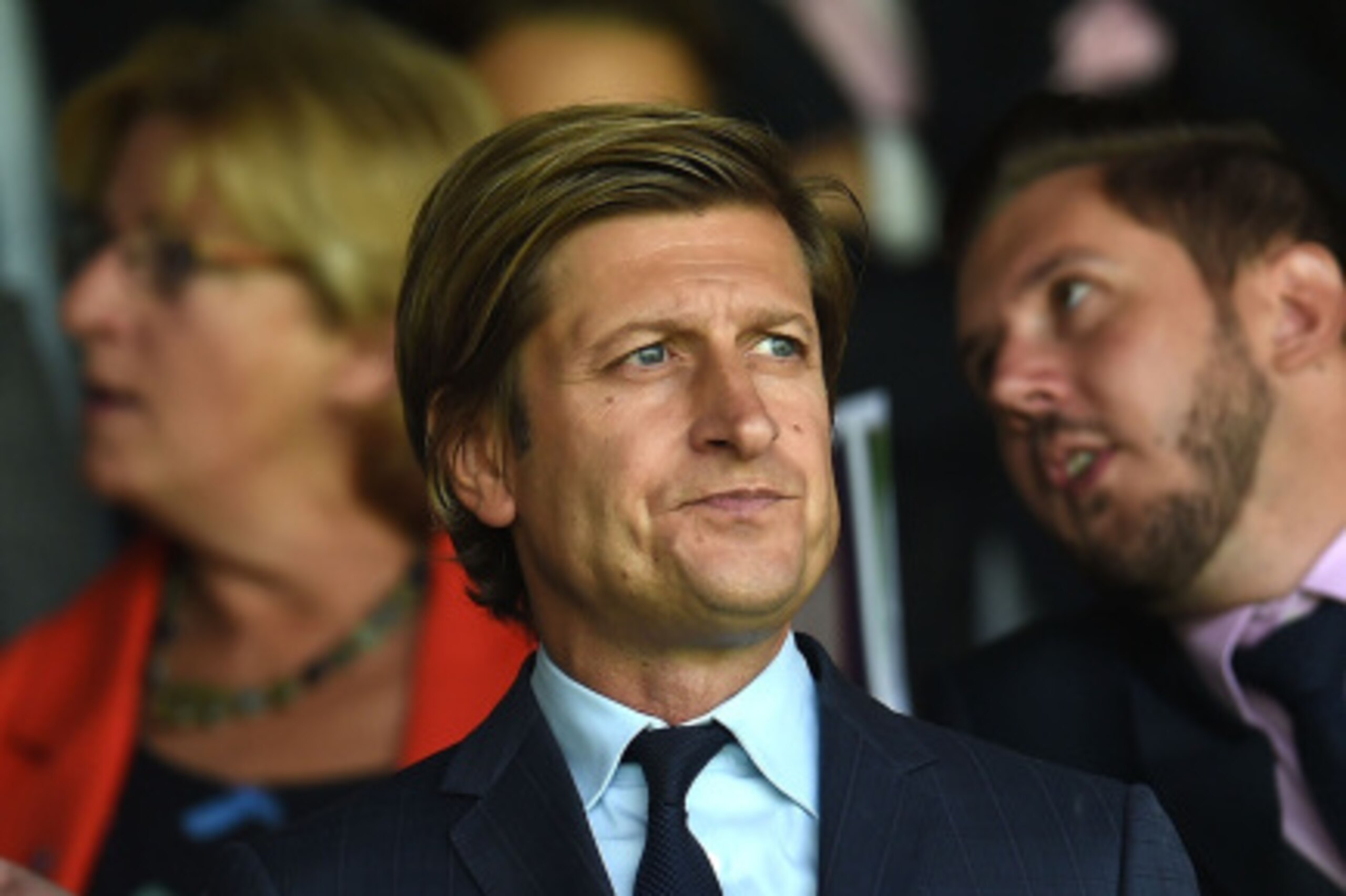 LONDON, ENGLAND - AUGUST 23: Crystal Palace co-chairman Steve Parish looks on during the Premiere League match between Crystal Palace and West Ham United at Selhurst Park on August 23, 2014 in London, England. (Photo by Tom Dulat/Getty Images)