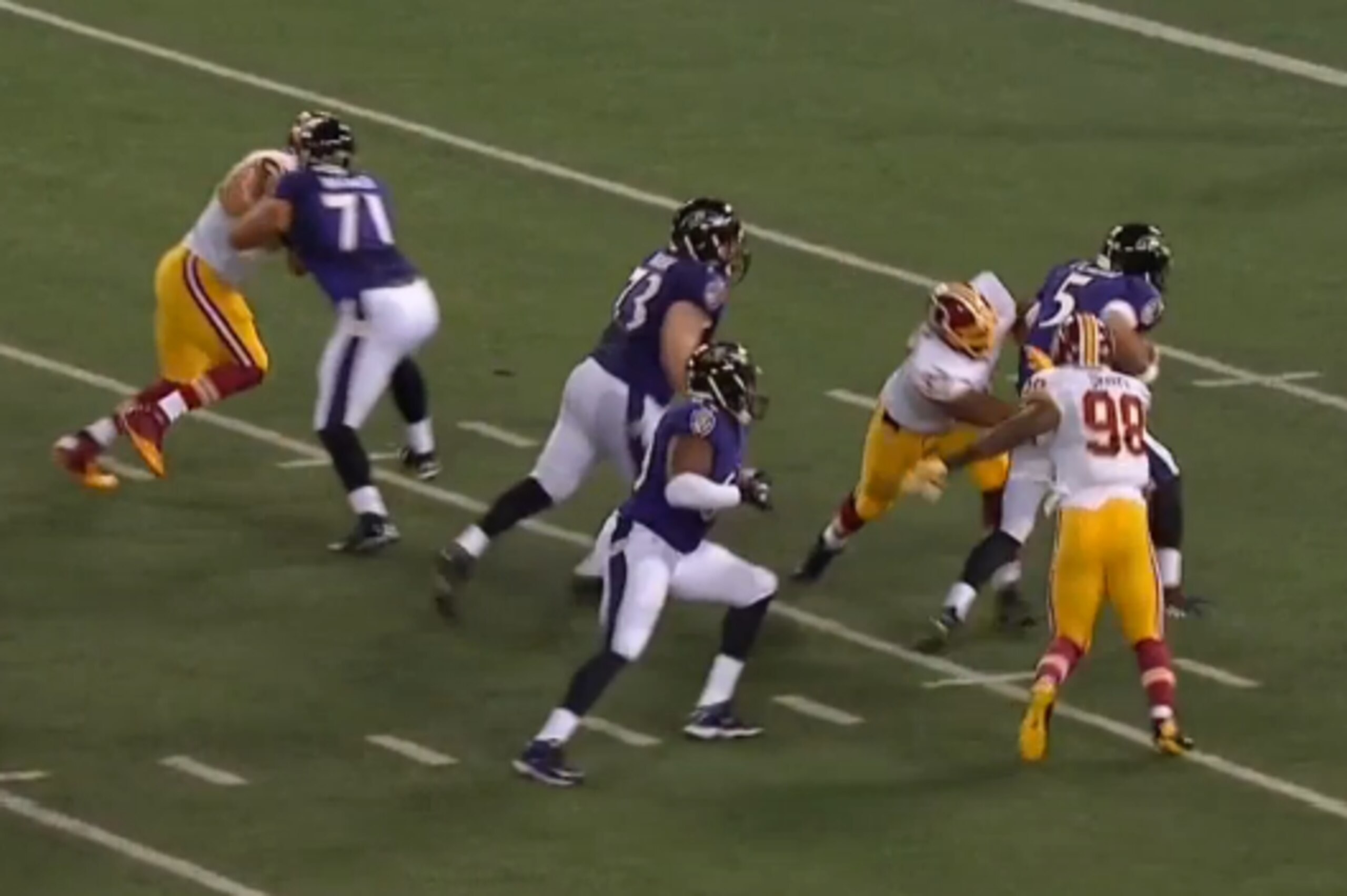 The way Washington's defense is supposed to work.